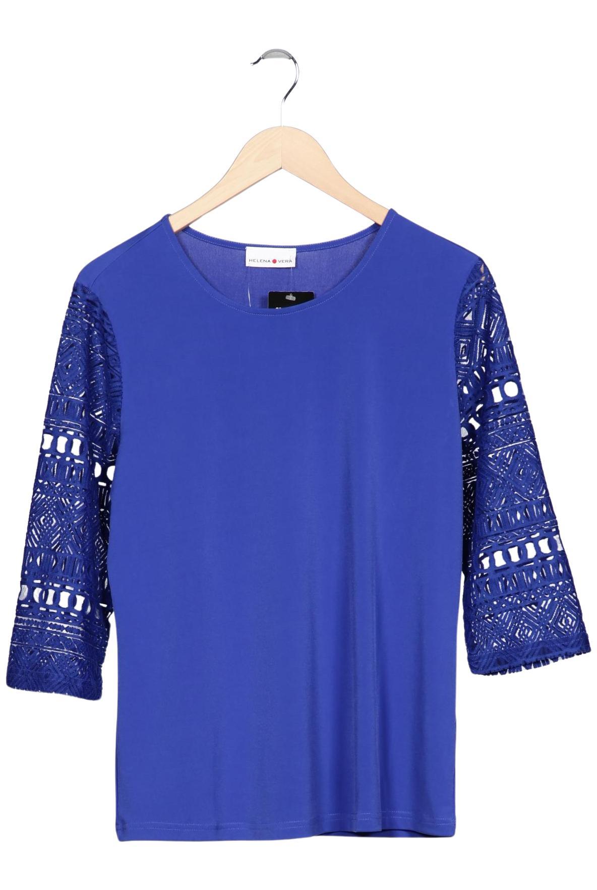 

Helena Vera Damen Langarmshirt, blau, Gr. 42