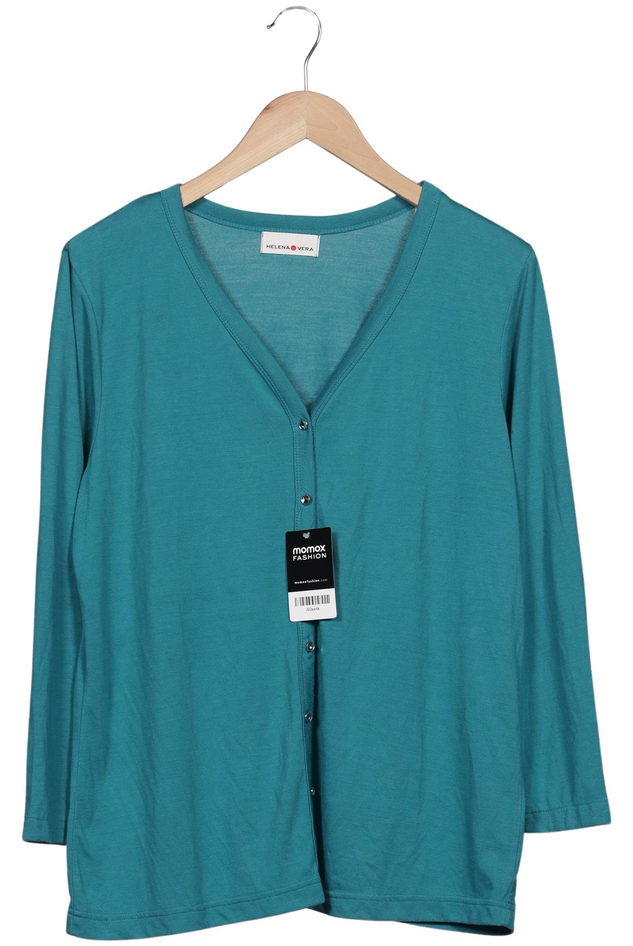 

Helena Vera Damen Strickjacke, türkis, Gr. 46