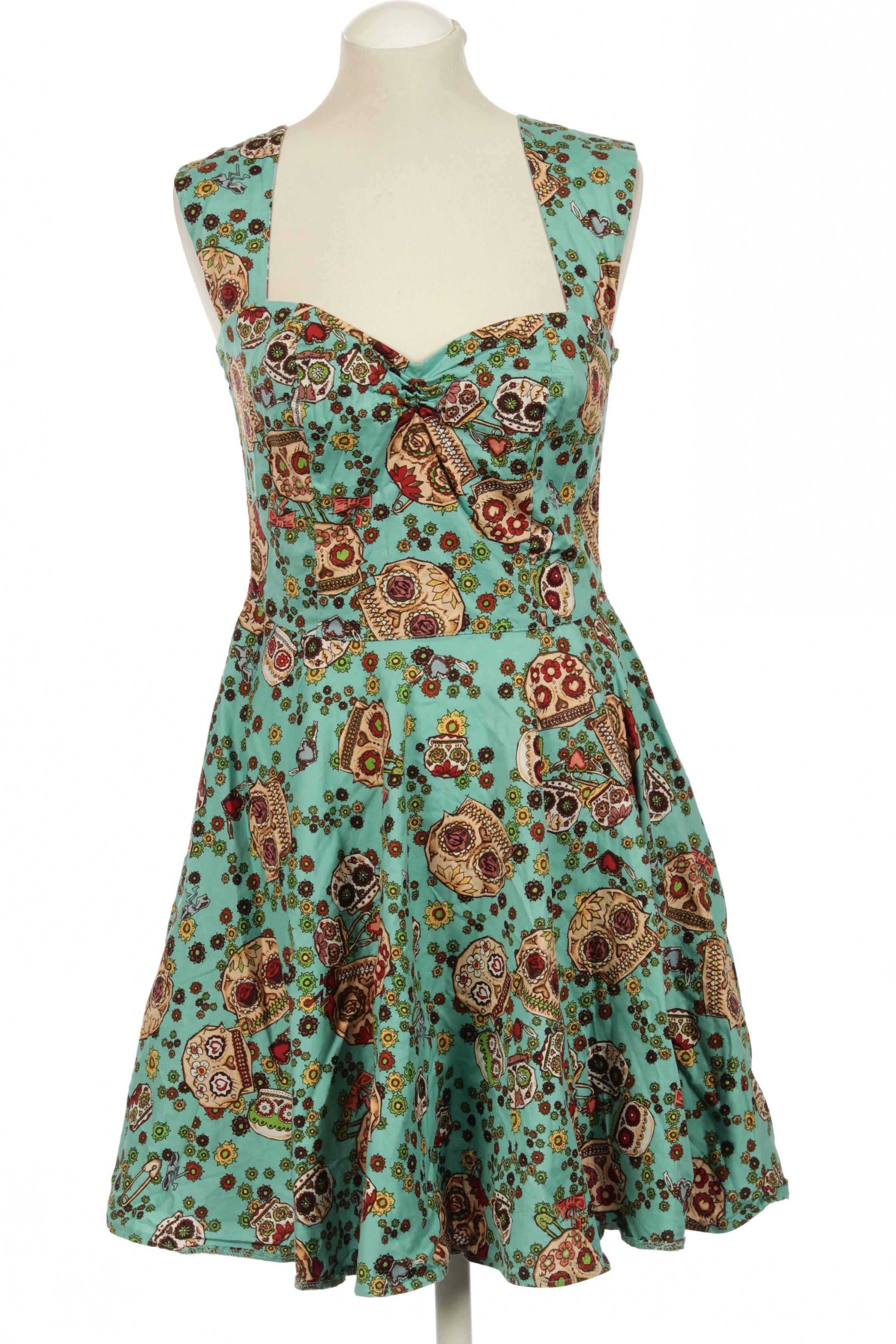 

Hell Bunny Damen Kleid, grün, Gr.