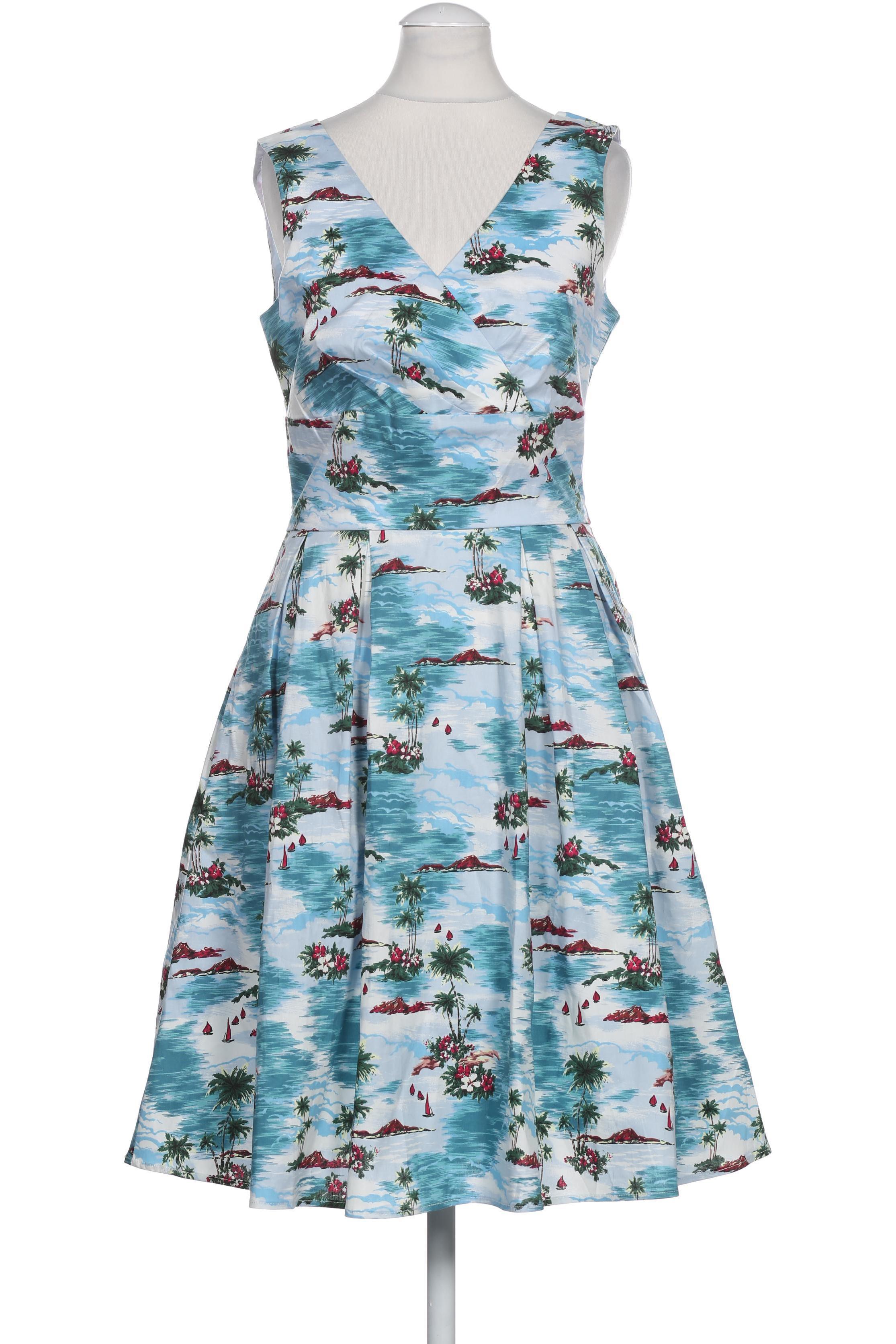 

Hell Bunny Damen Kleid, türkis, Gr.