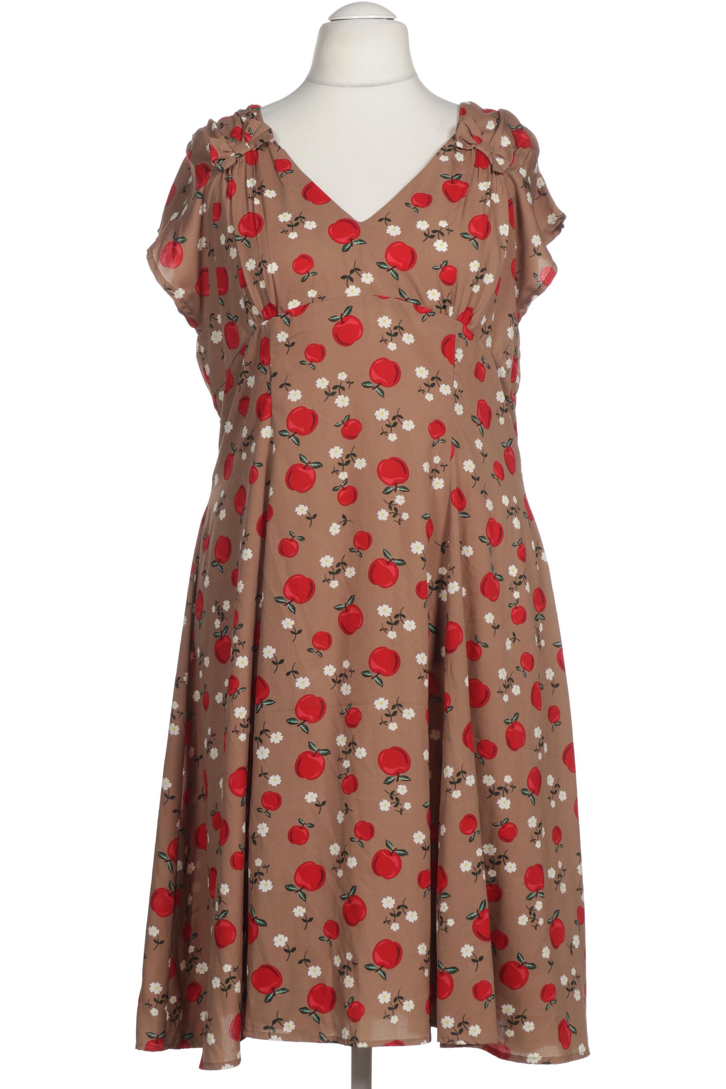 

Hell Bunny Damen Kleid, braun, Gr.