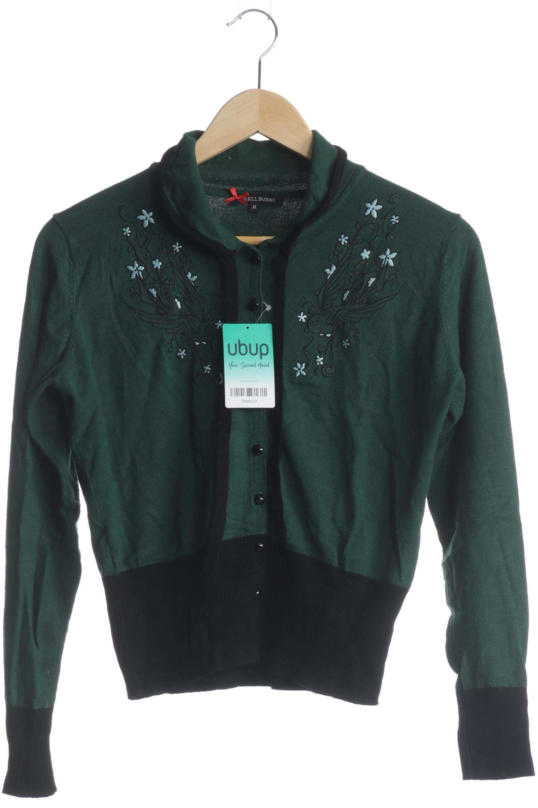 

Hell Bunny Damen Strickjacke, grün, Gr.