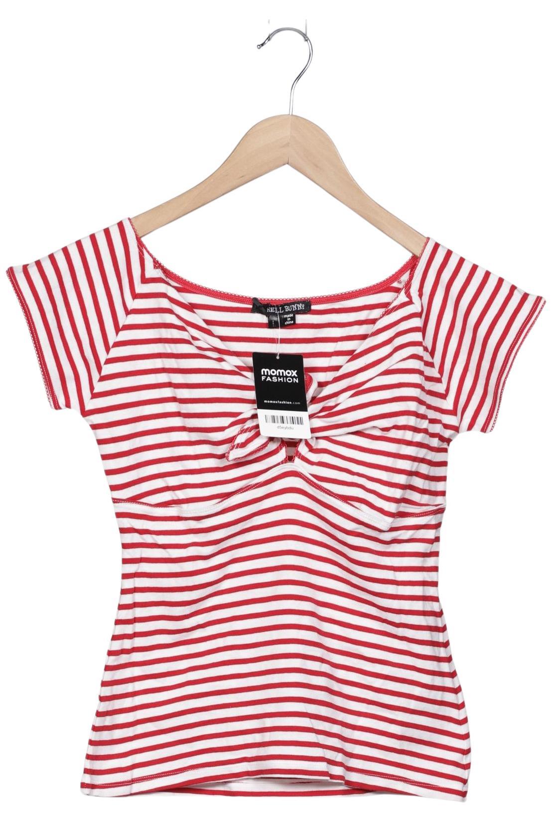 Thumbnail - Hell Bunny Damen T-Shirt, rot, Gr. 42