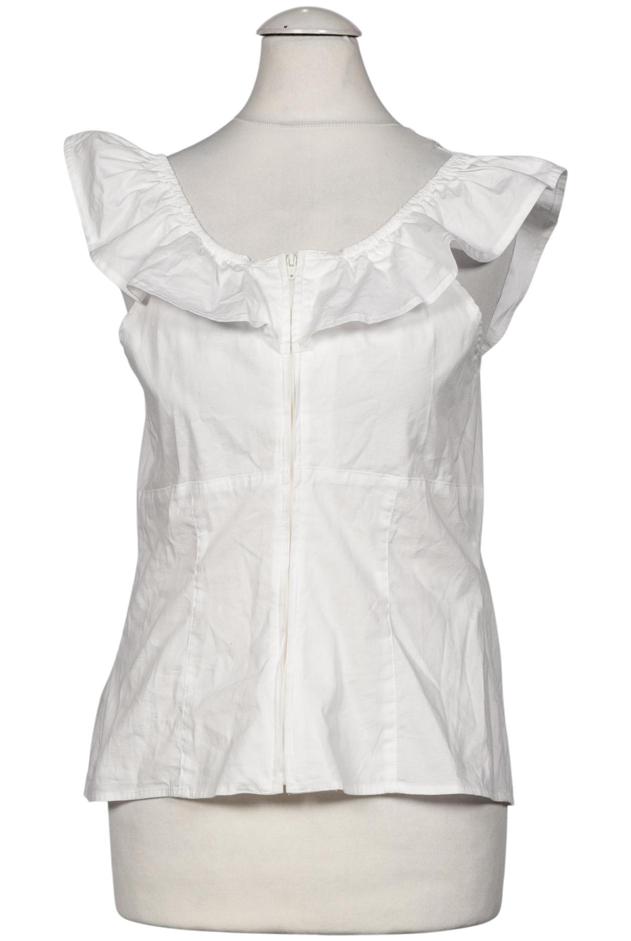 

Hell Bunny Damen Bluse, weiß, Gr. 12