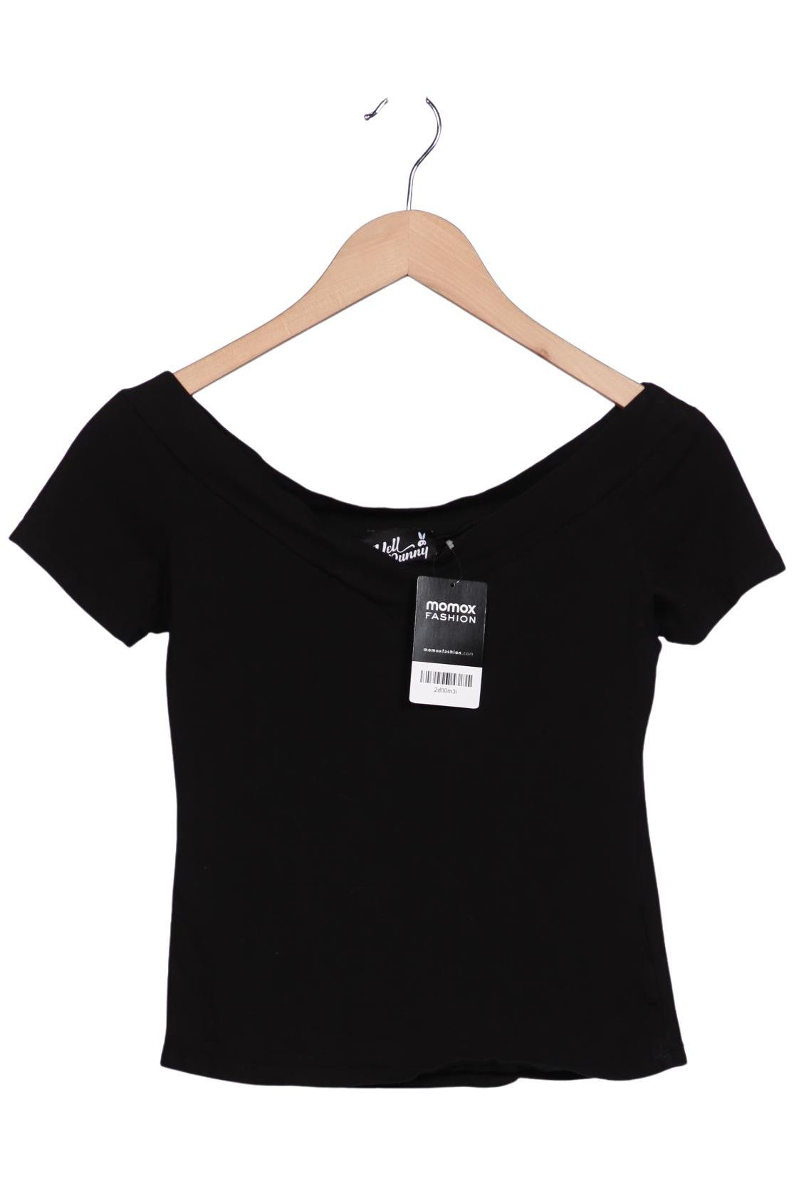 

Hell Bunny Damen T-Shirt, schwarz, Gr. 36