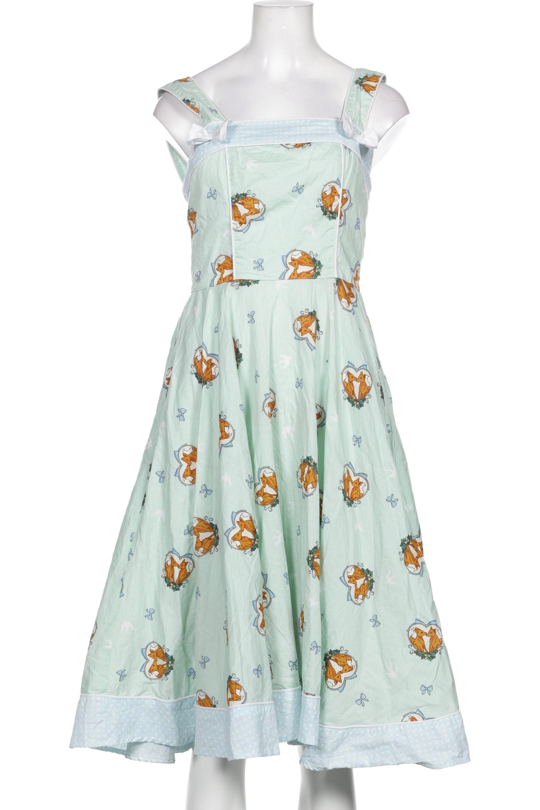 

Hell Bunny Damen Kleid, grün, Gr. 34