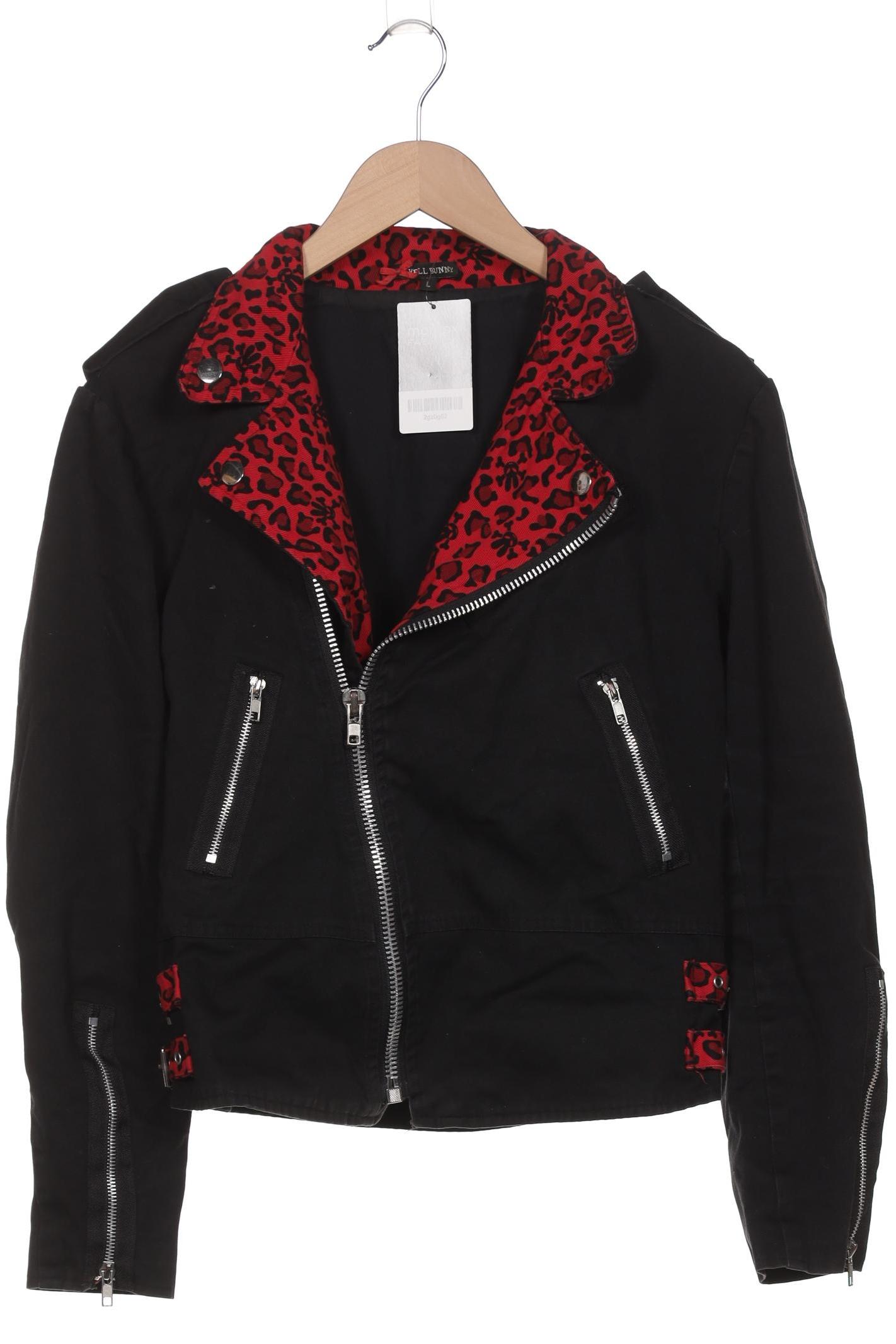 

Hell Bunny Damen Jacke, schwarz, Gr. 42