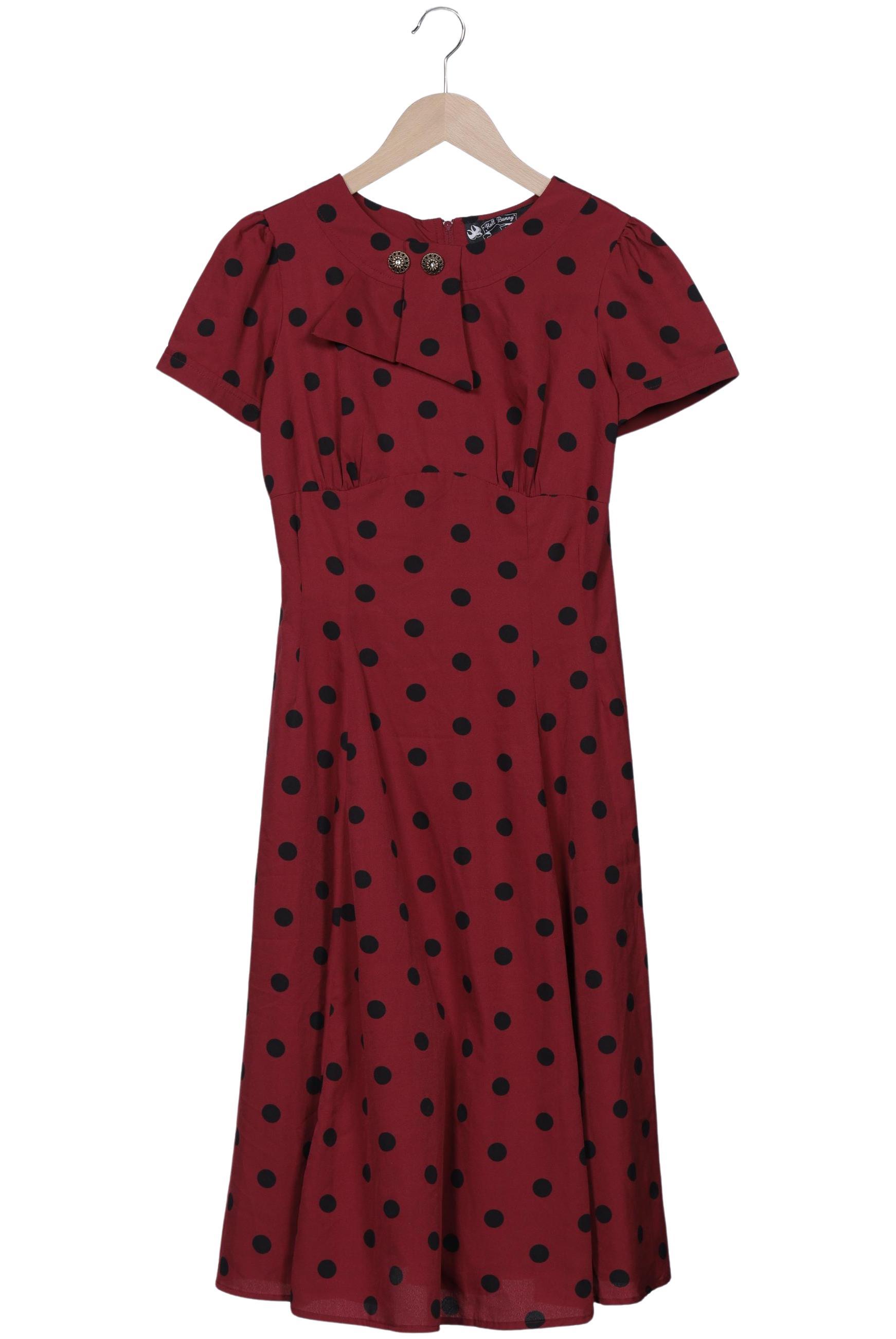 

Hell Bunny Damen Kleid, bordeaux, Gr. 34