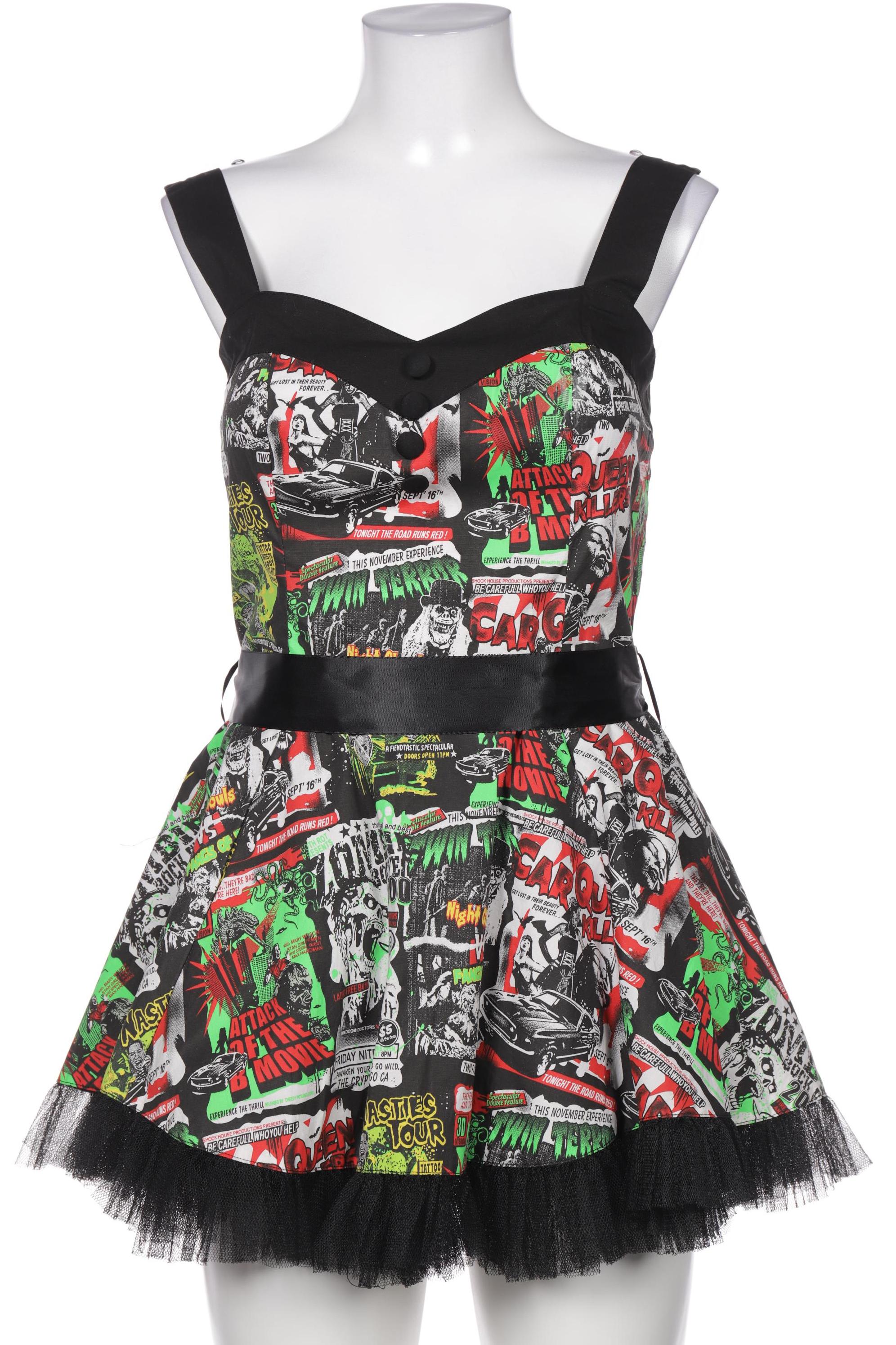 

Hell Bunny Damen Kleid, schwarz