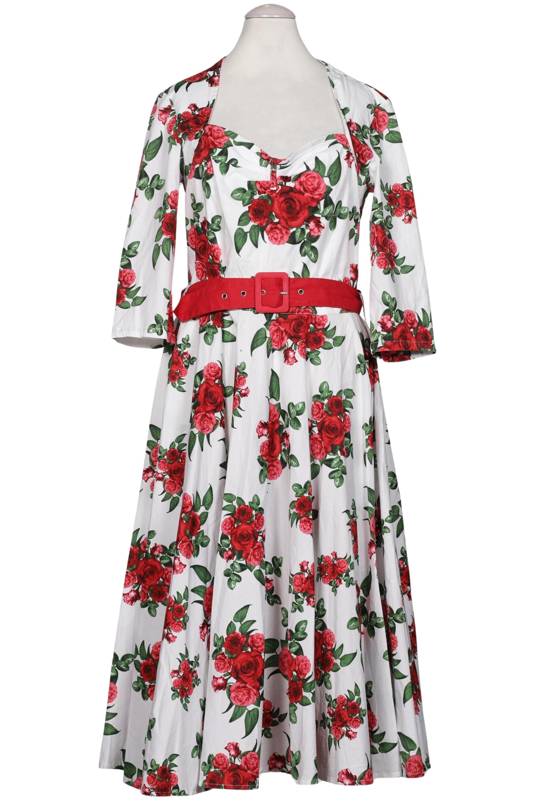 

Hell Bunny Damen Kleid, weiß, Gr. 38