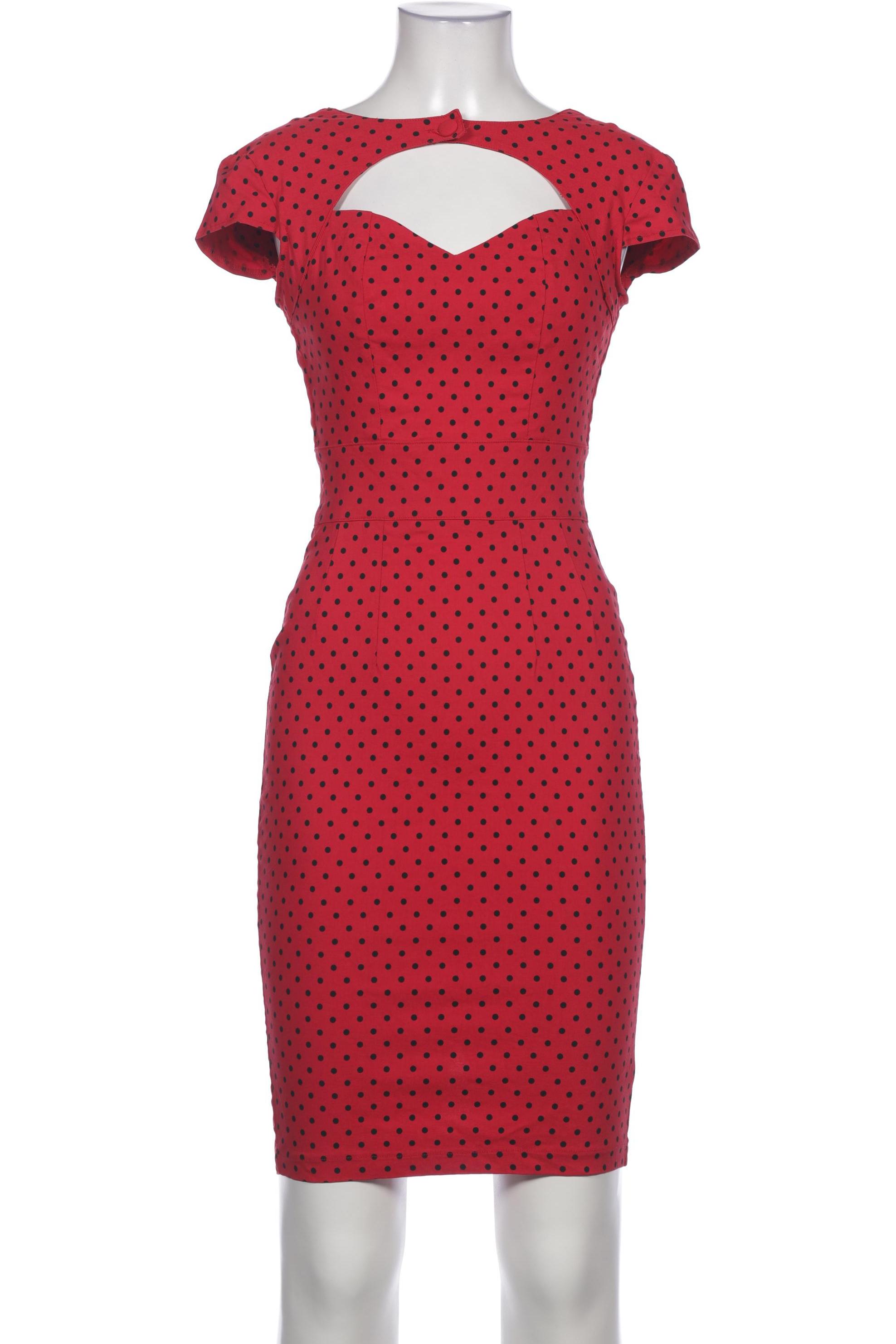 

Hell Bunny Damen Kleid, rot, Gr. 34