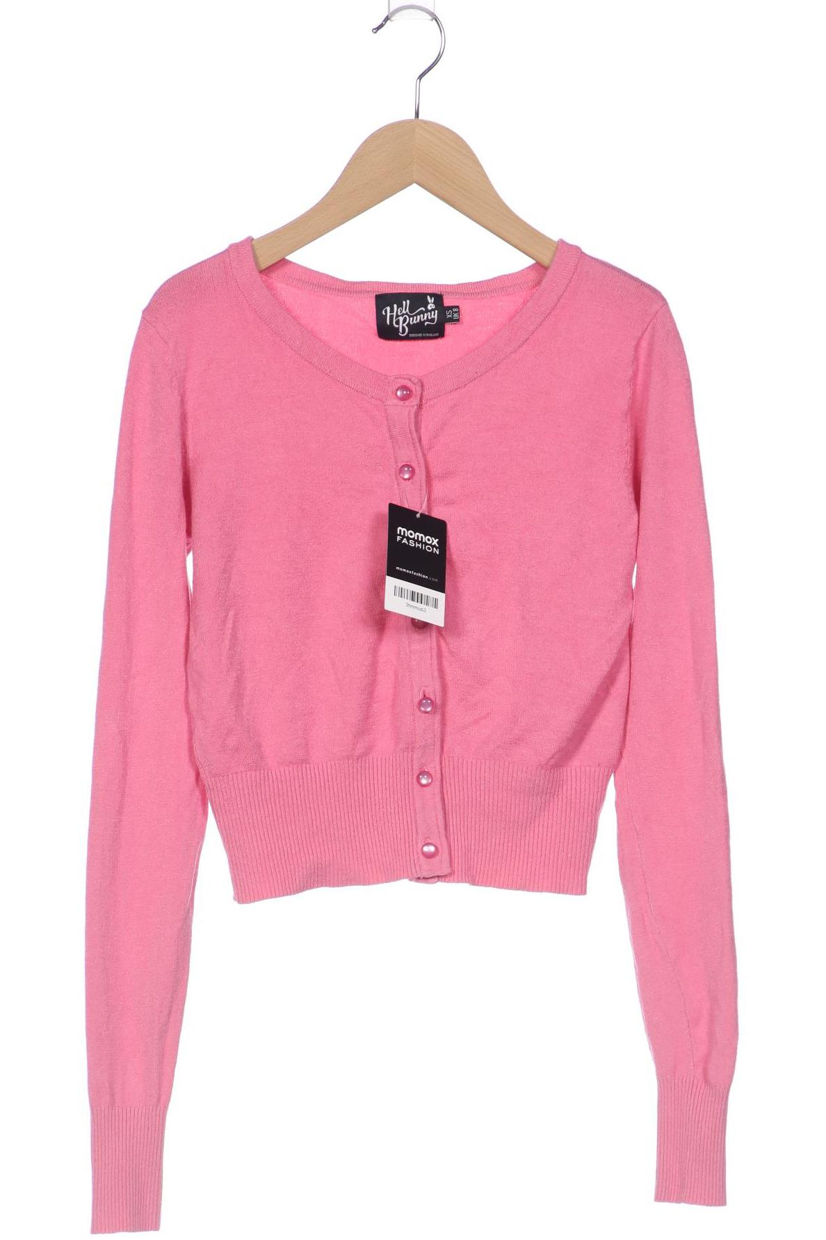 

Hell Bunny Damen Strickjacke, pink, Gr. 8