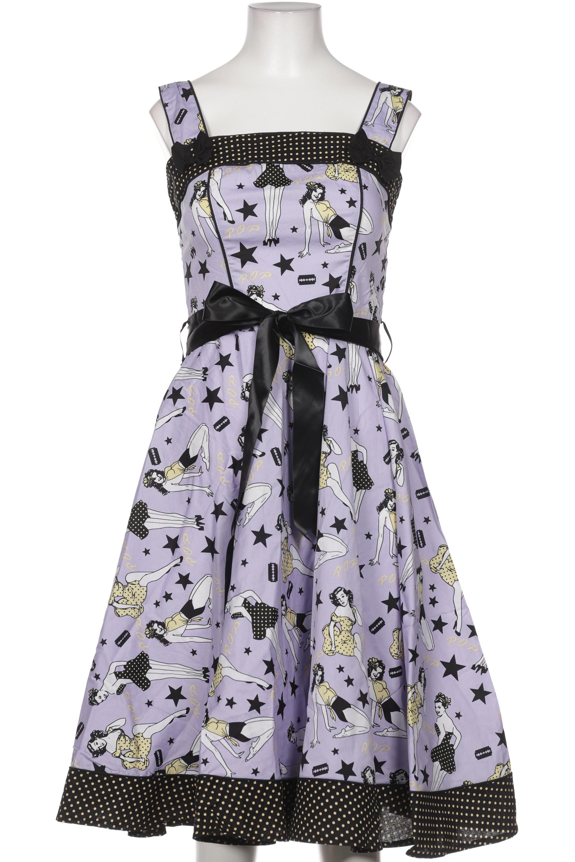 

Hell Bunny Damen Kleid, flieder, Gr. 36