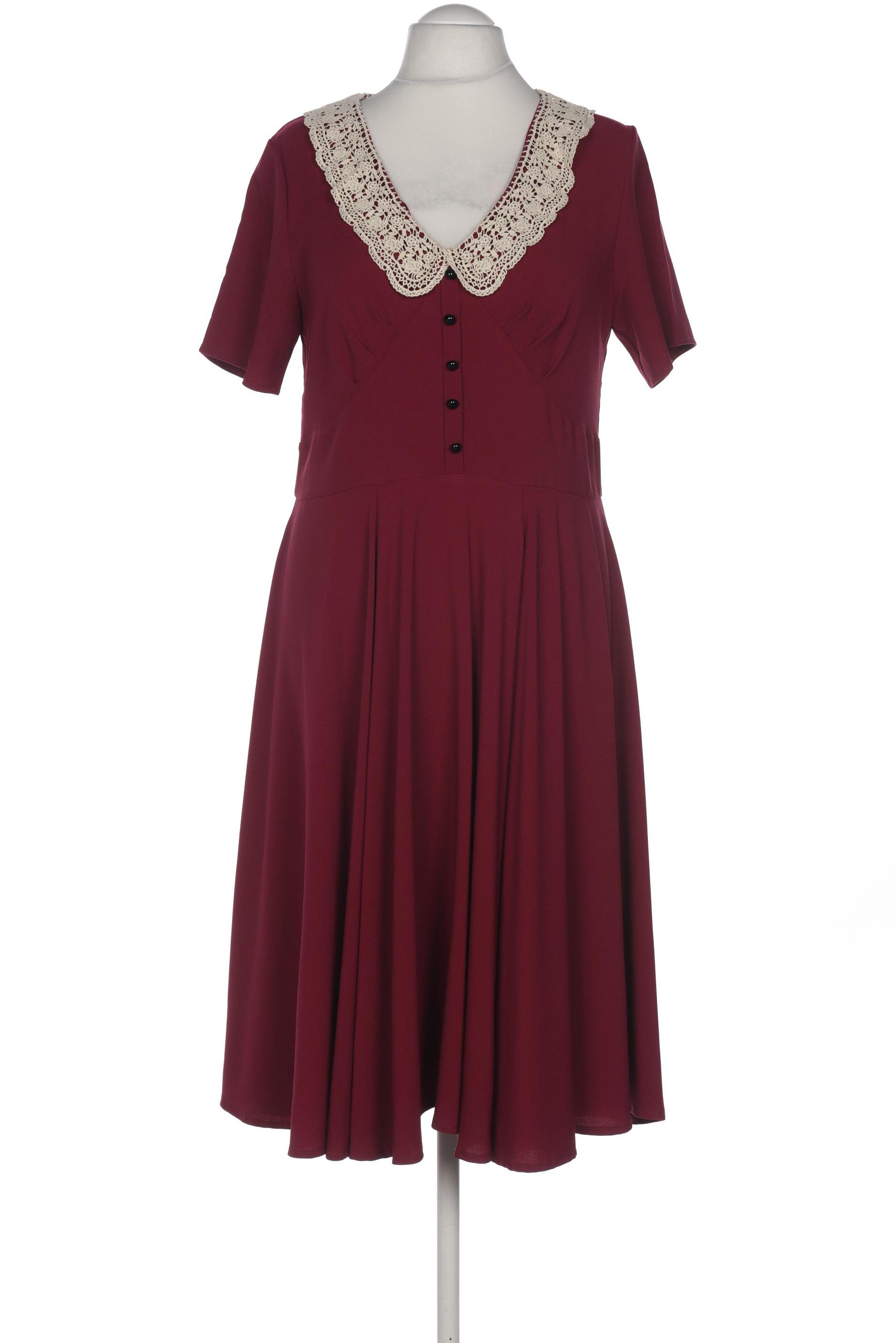 

Hell Bunny Damen Kleid, bordeaux