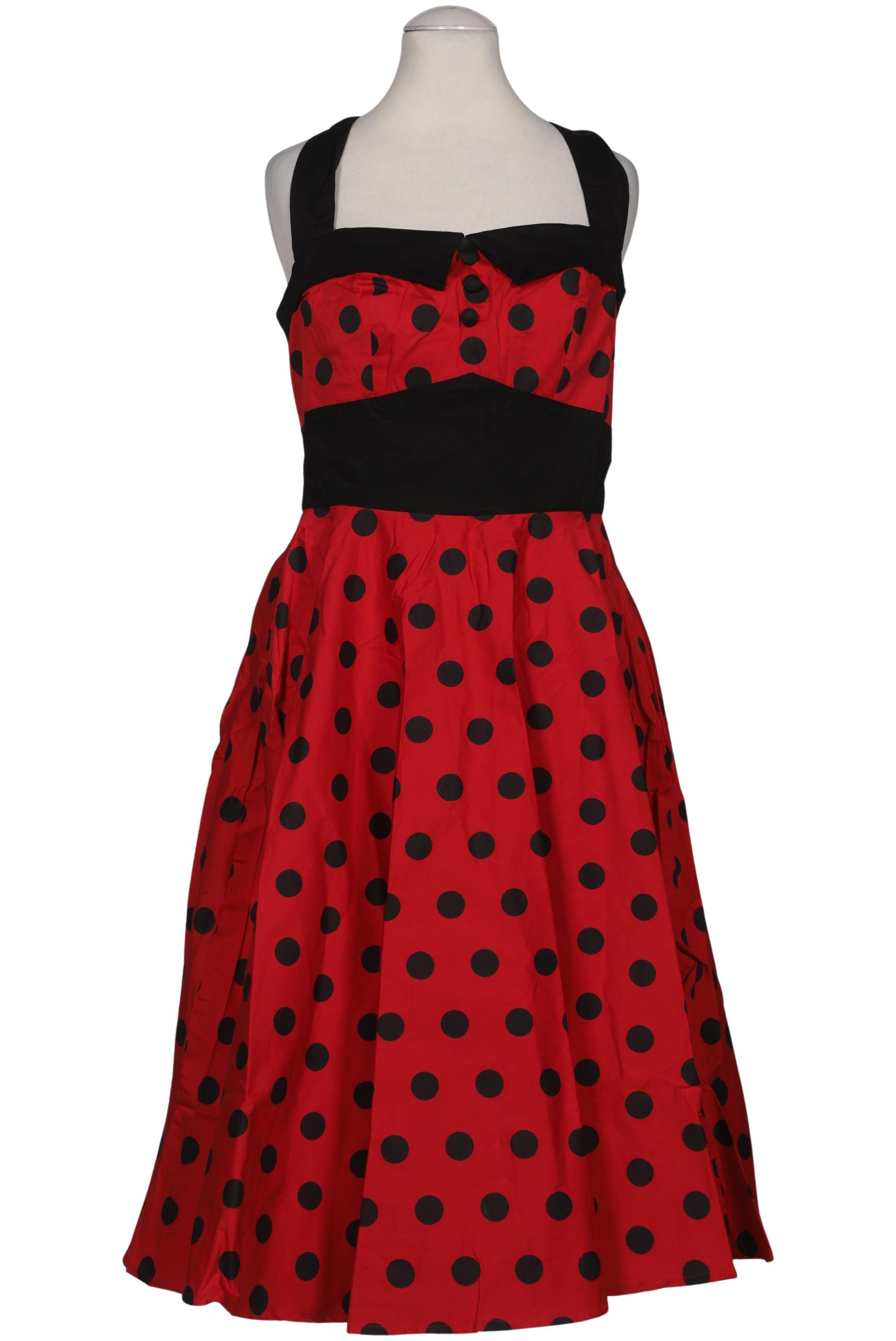 

Hell Bunny Damen Kleid, rot, Gr. 36