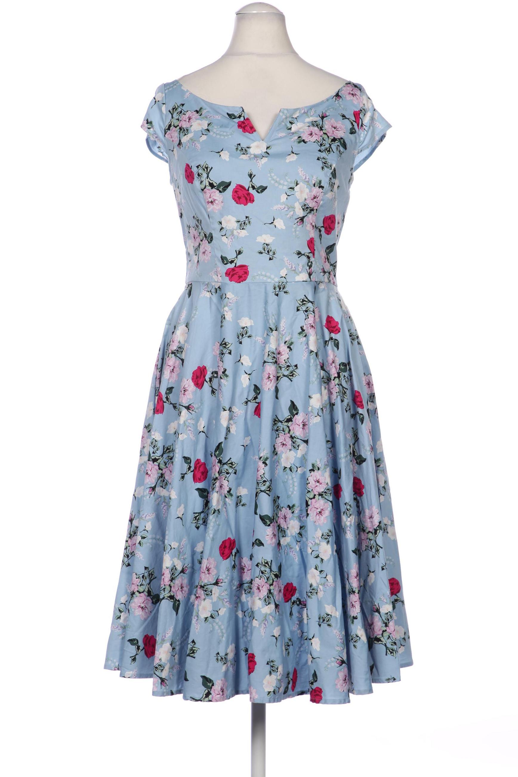 

Hell Bunny Damen Kleid, blau, Gr. 38