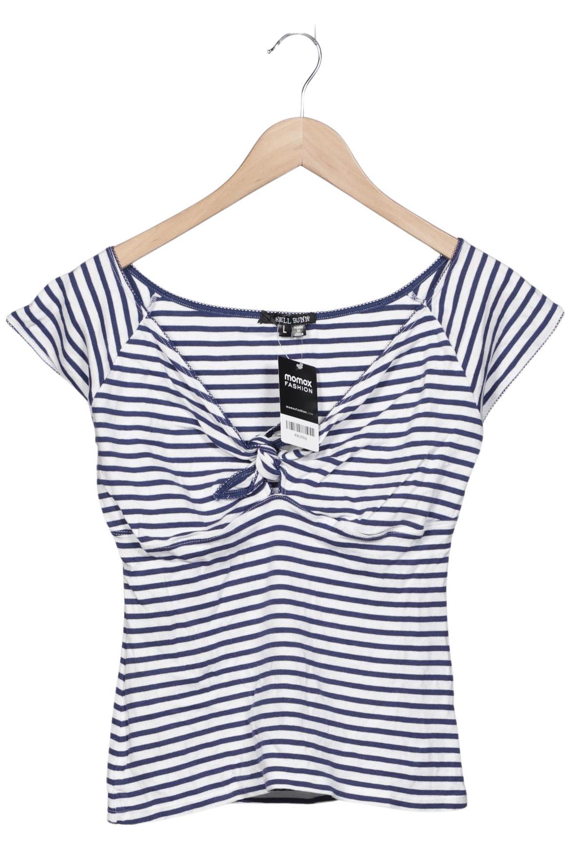 

Hell Bunny Damen T-Shirt, blau, Gr. 42