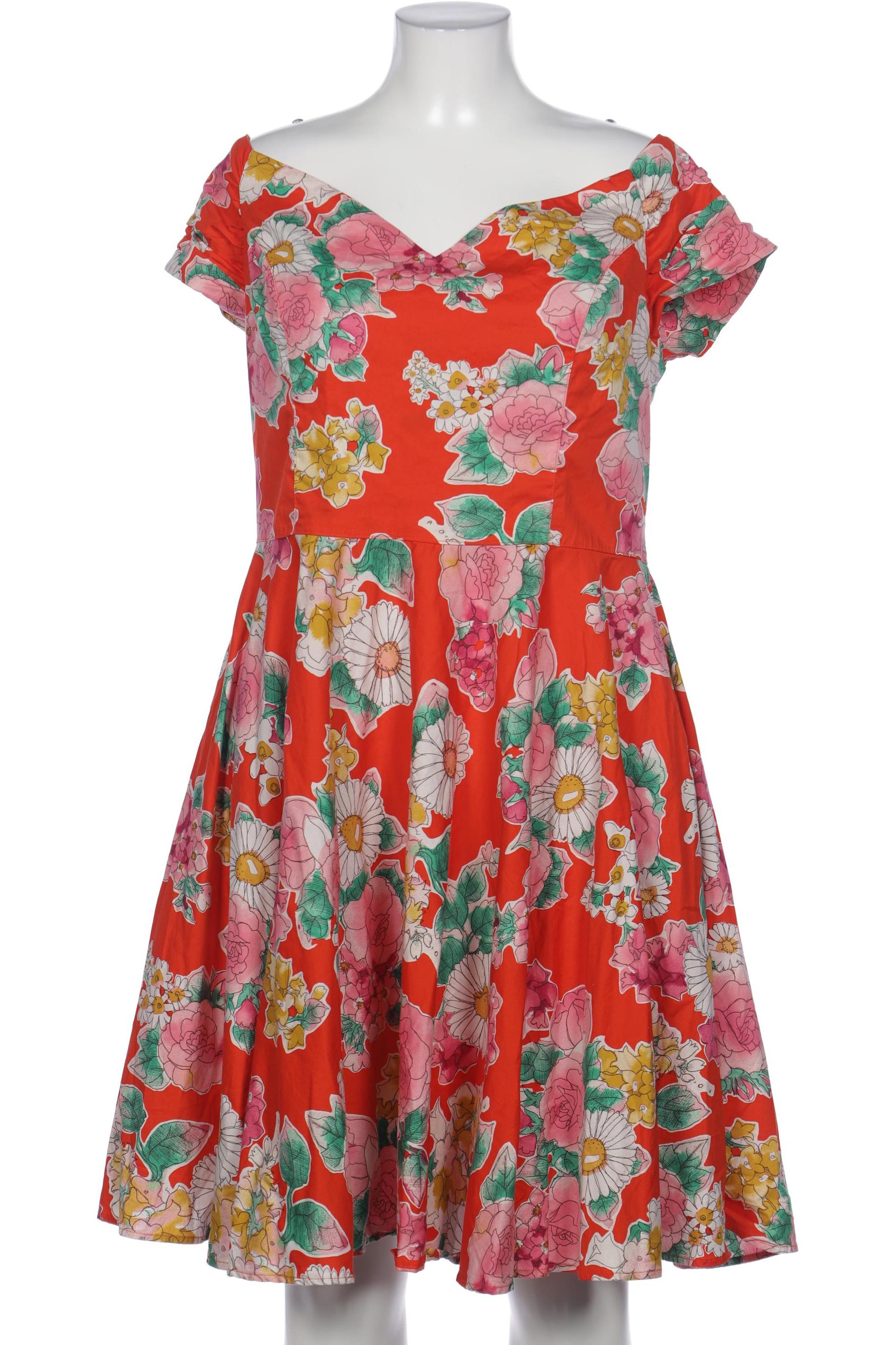 

Hell Bunny Damen Kleid, orange