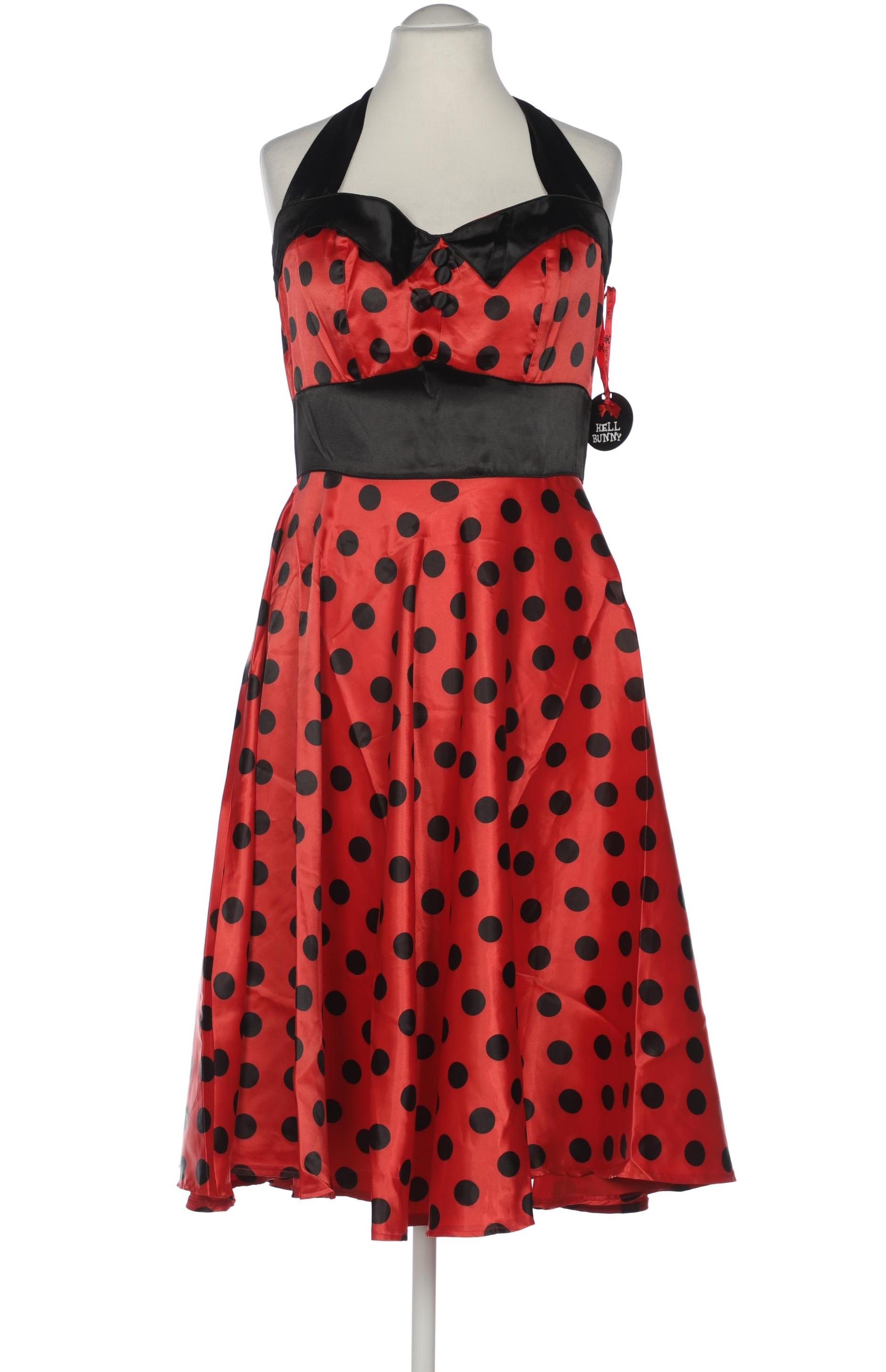 

Hell Bunny Damen Kleid, rot, Gr. 46