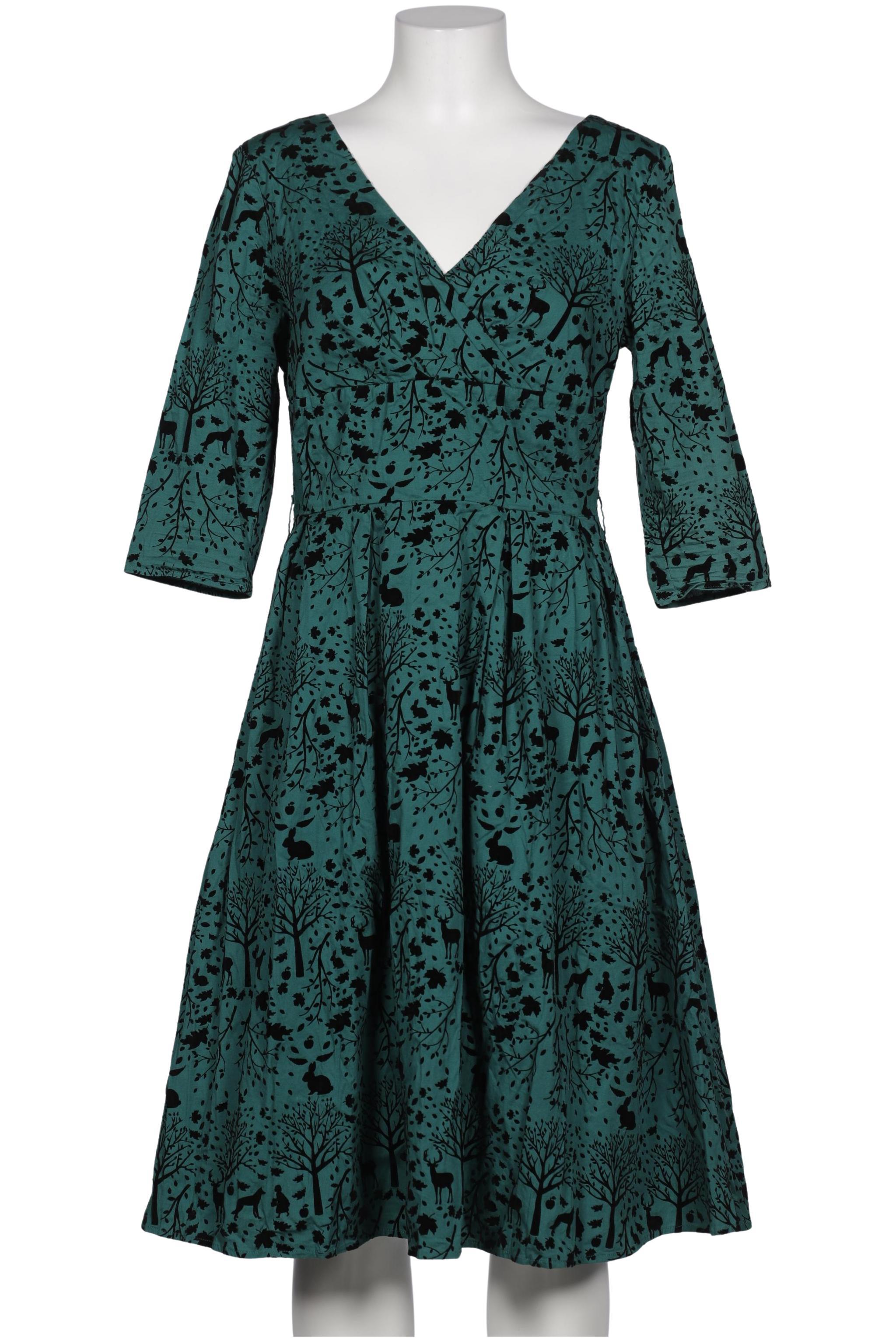 

Hell Bunny Damen Kleid, türkis, Gr. 42