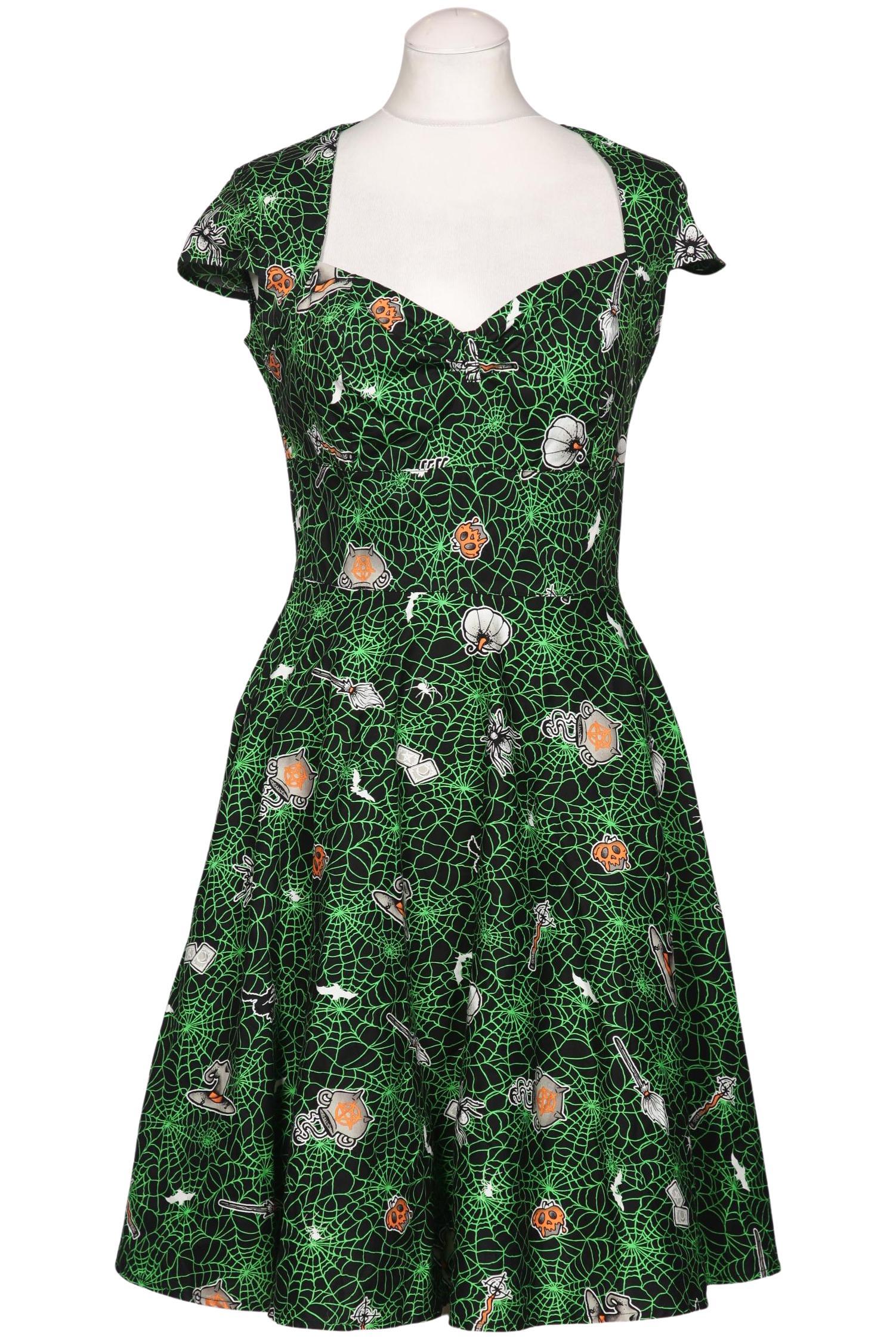 

Hell Bunny Damen Kleid, grün, Gr. 10