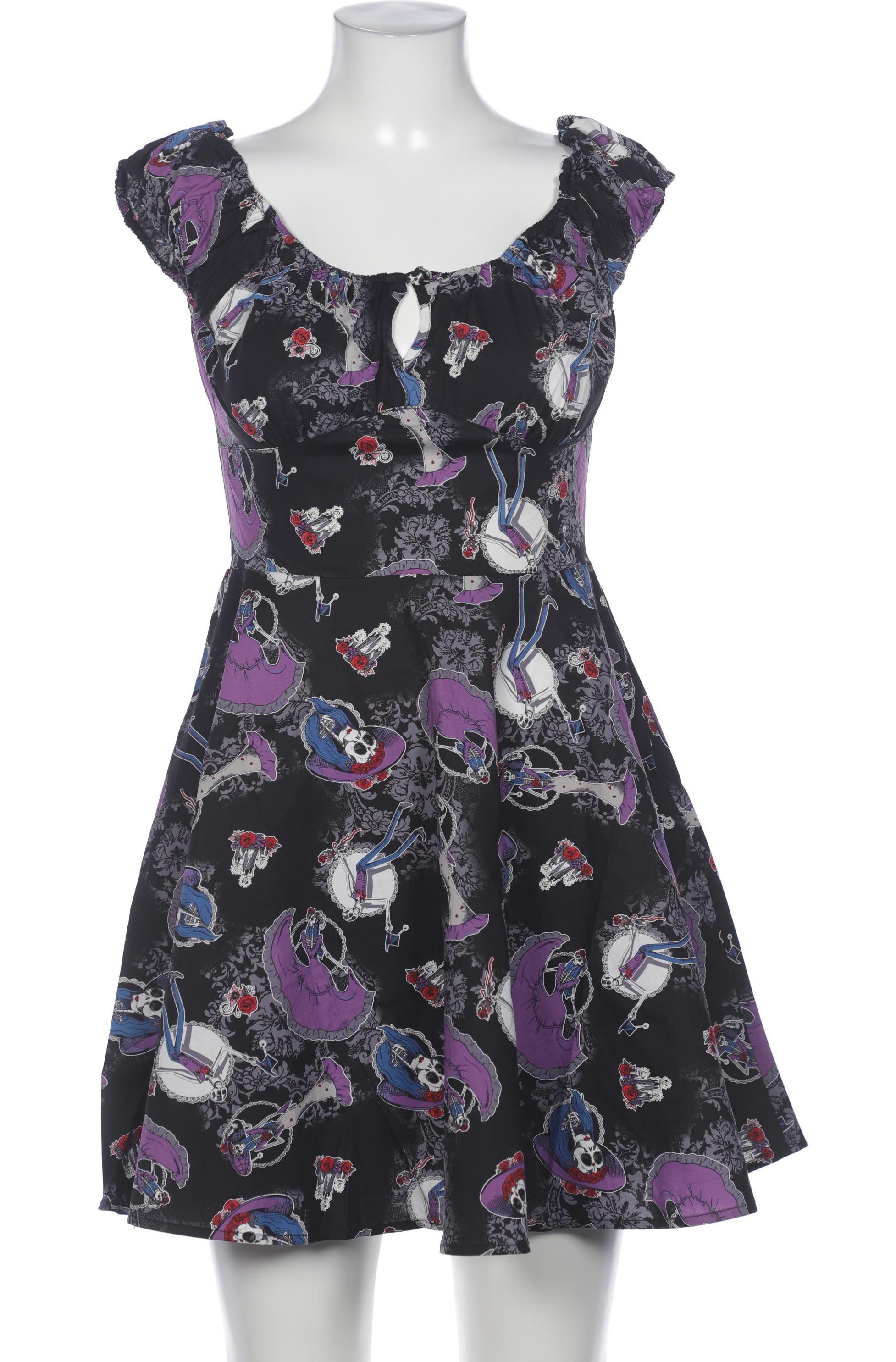 

Hell Bunny Damen Kleid, schwarz
