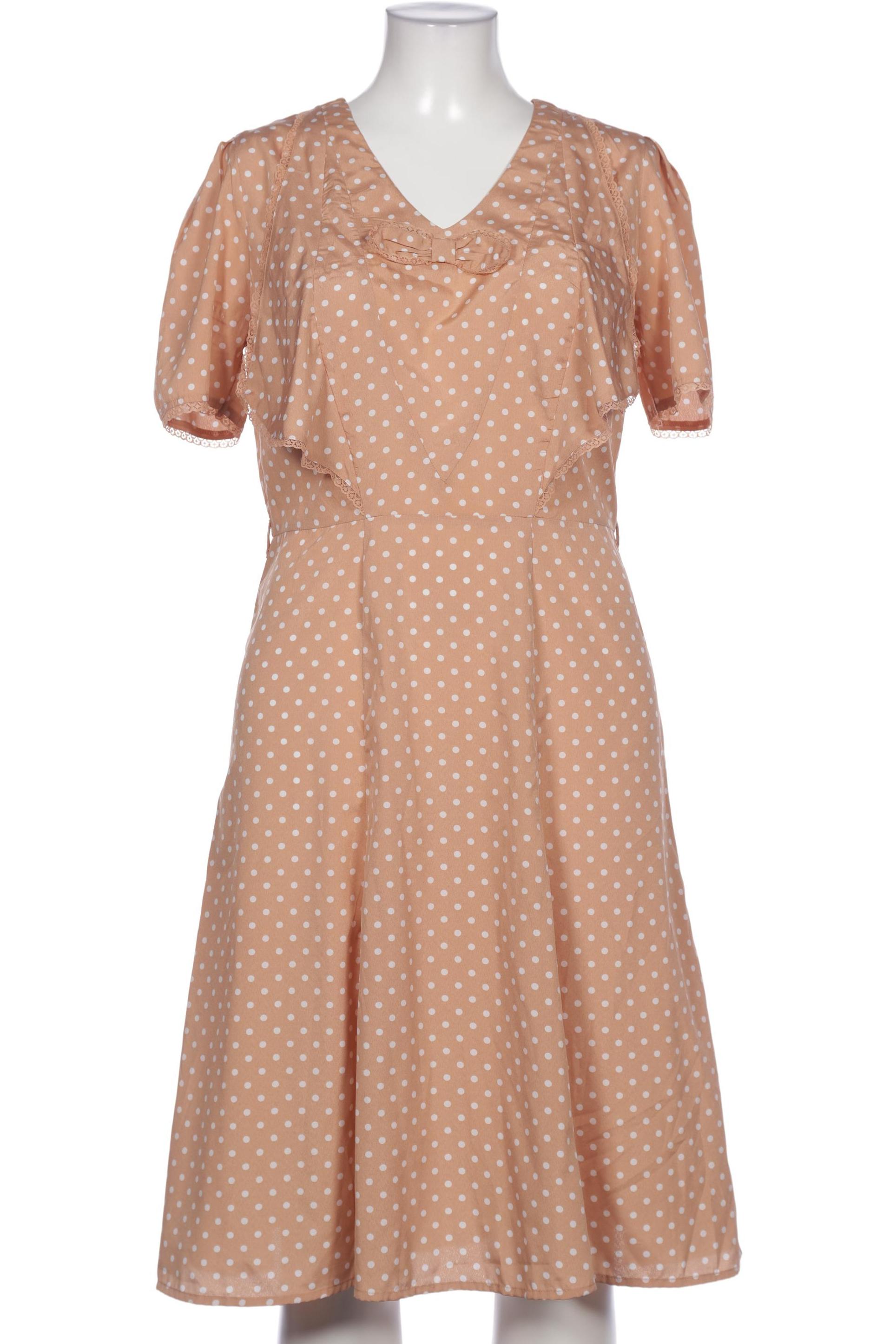 

Hell Bunny Damen Kleid, beige, Gr. 44