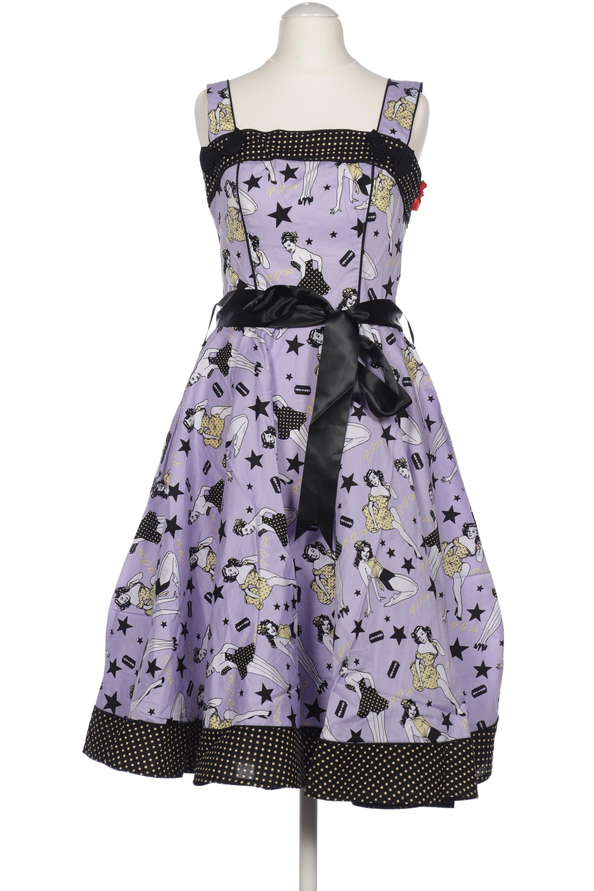 

Hell Bunny Damen Kleid, flieder, Gr. 36