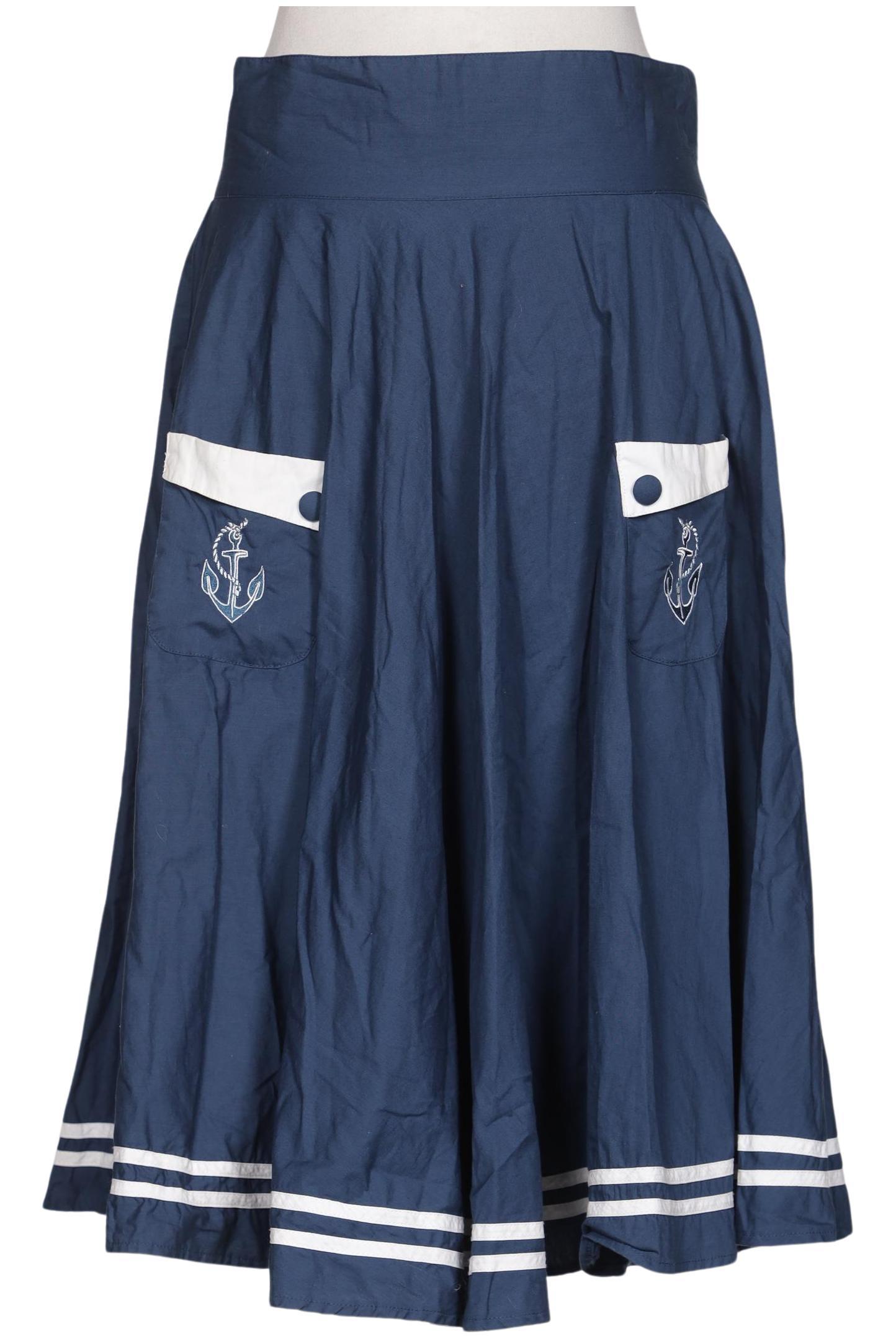 

Hell Bunny Damen Rock, marineblau, Gr. 38