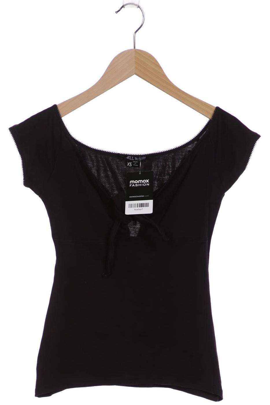 

Hell Bunny Damen T-Shirt, schwarz, Gr. 34