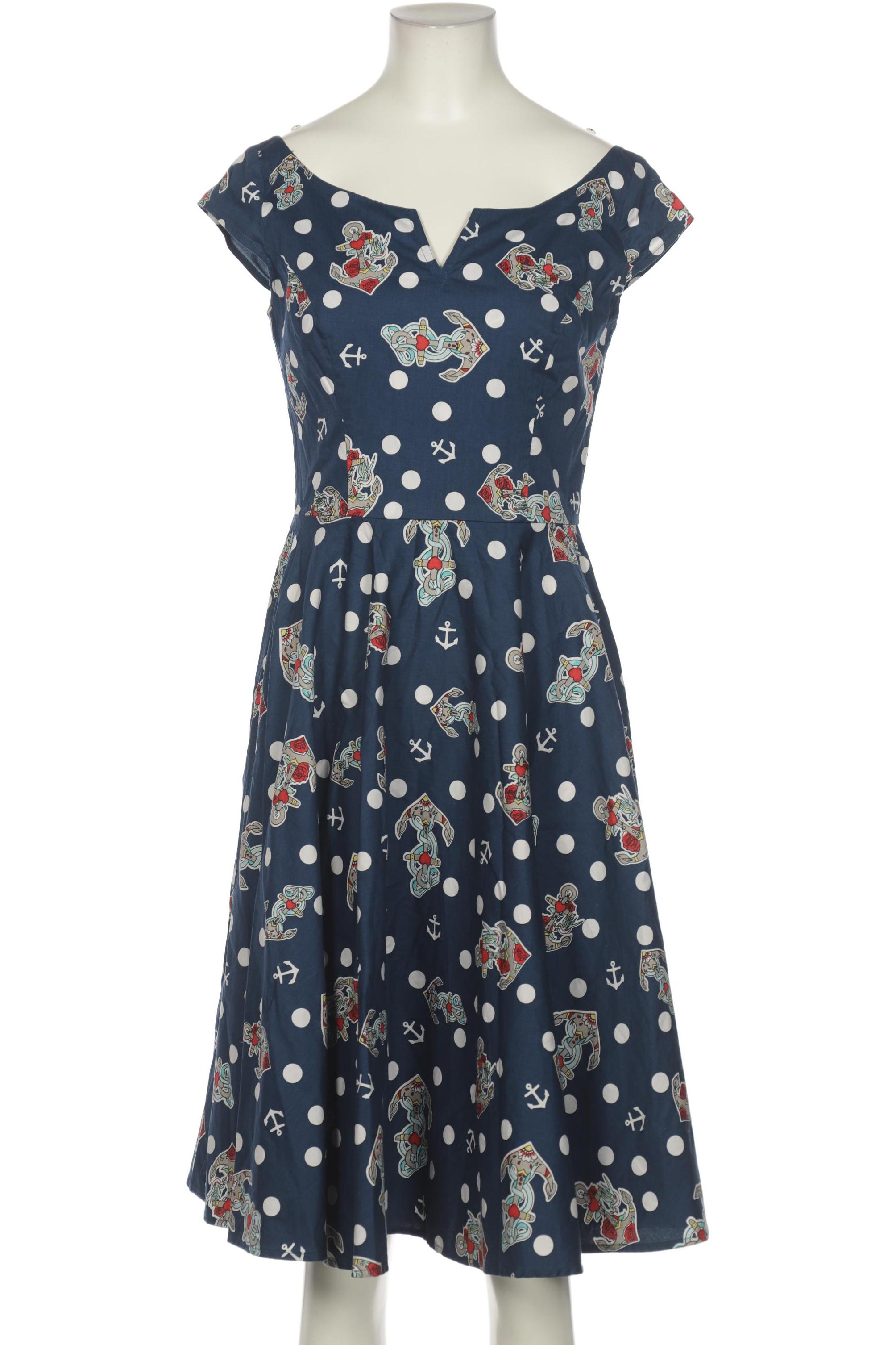 

Hell Bunny Damen Kleid, marineblau, Gr. 36