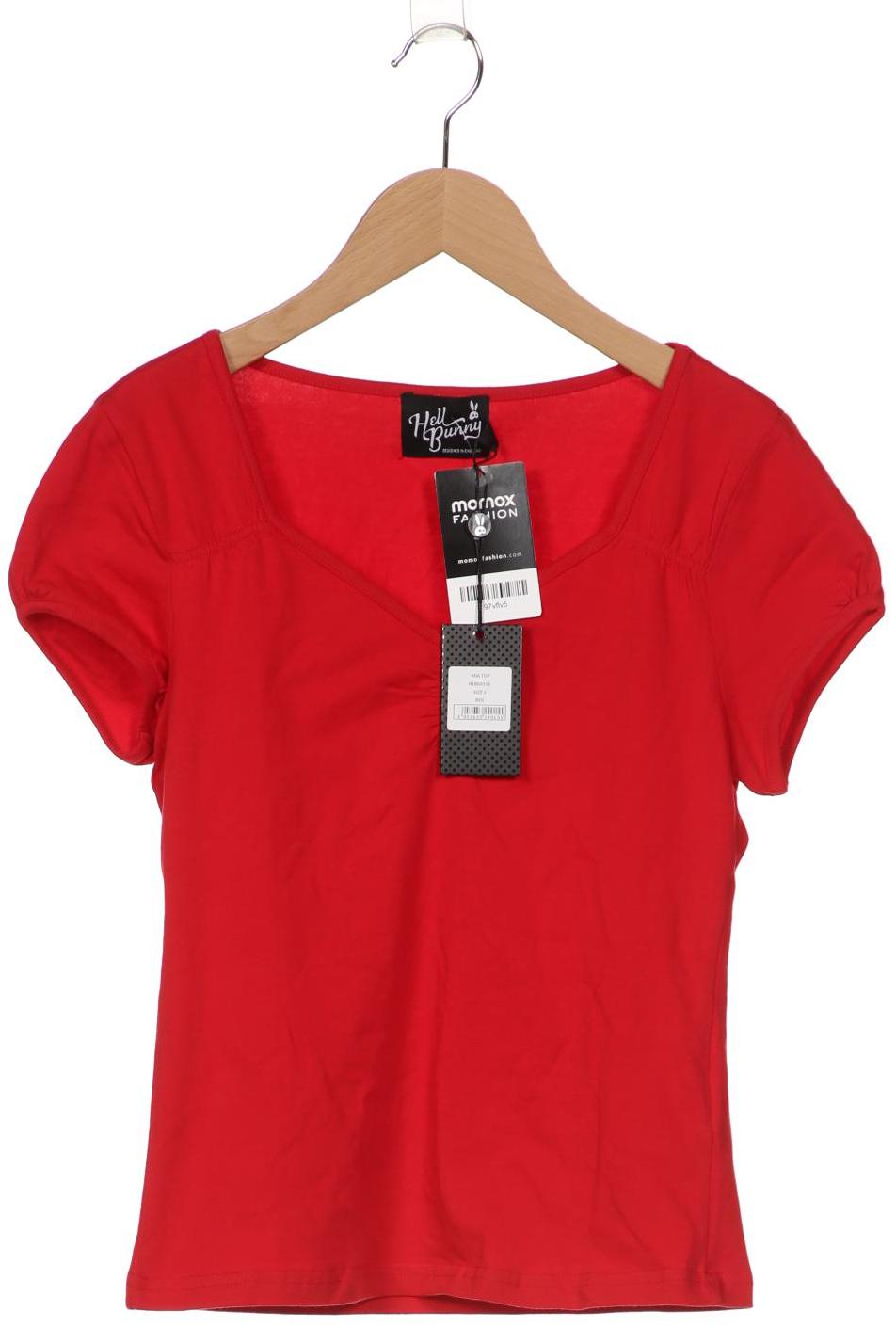

Hell Bunny Damen T-Shirt, rot