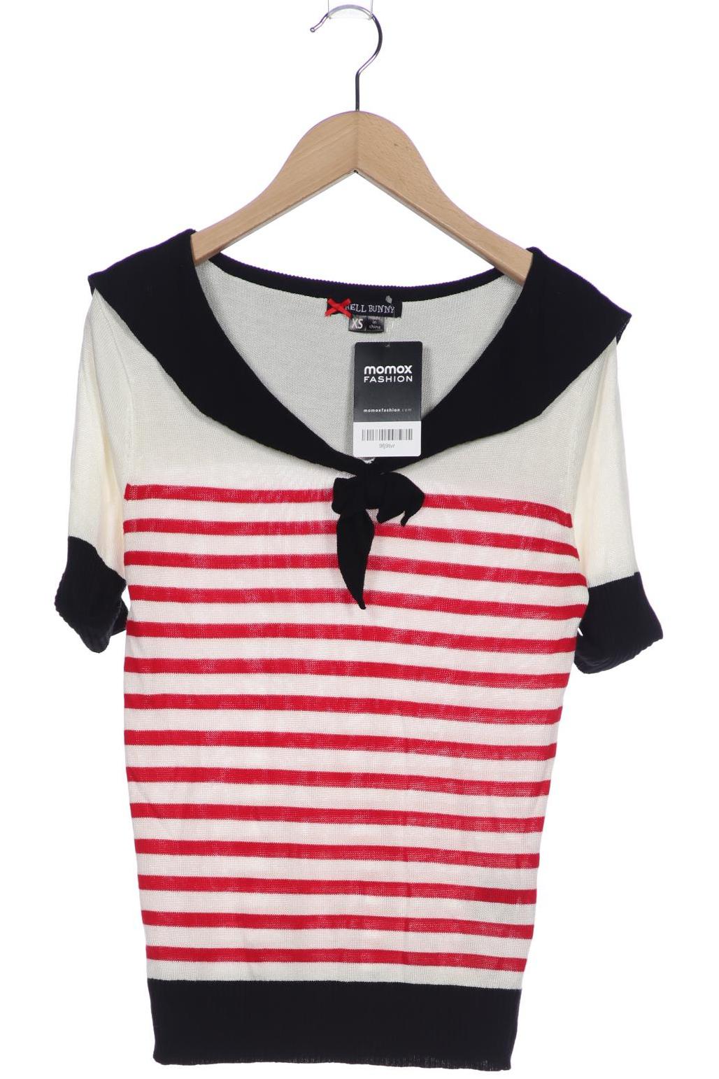 

Hell Bunny Damen Pullover, weiß, Gr. 34