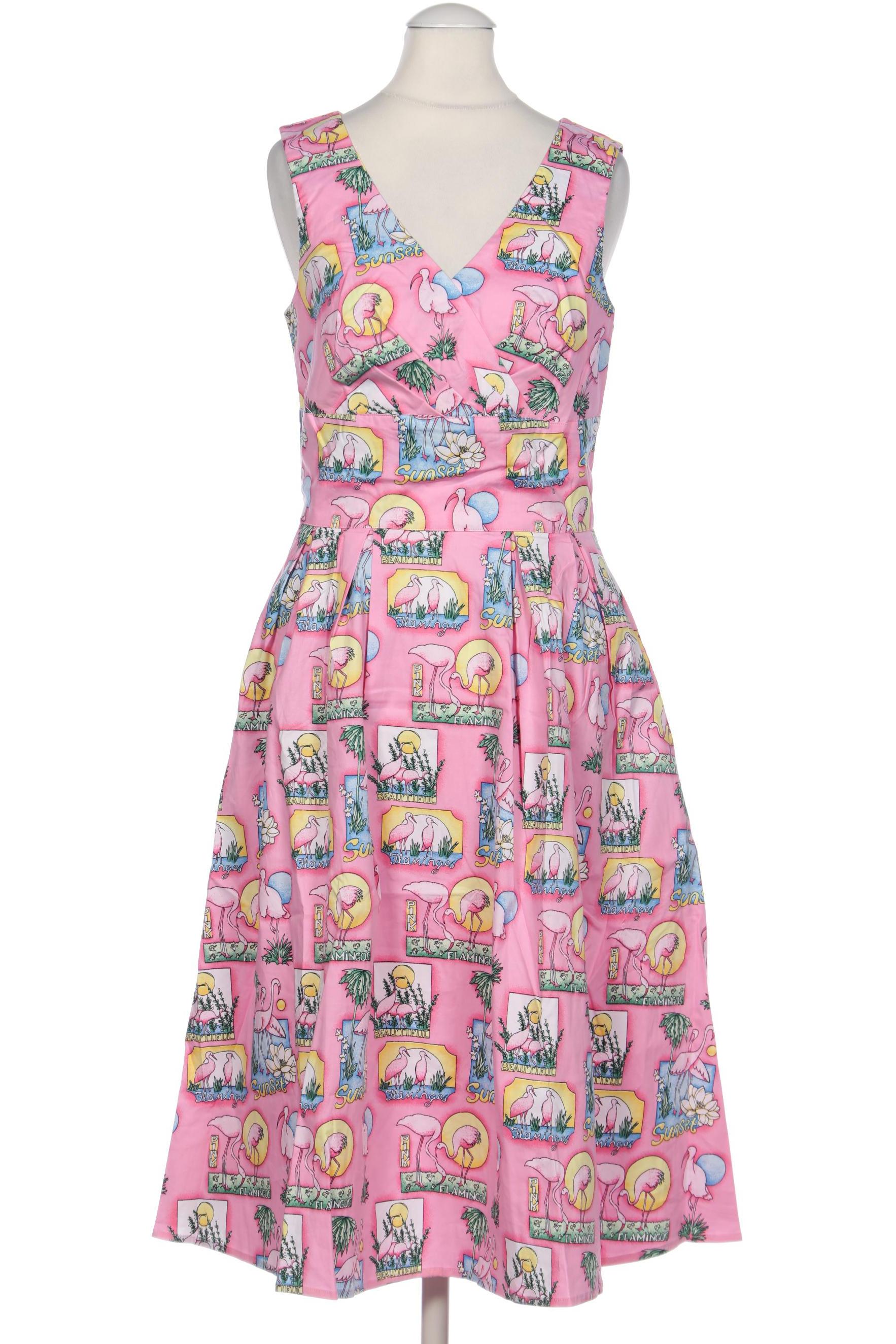 

Hell Bunny Damen Kleid, pink, Gr. 34