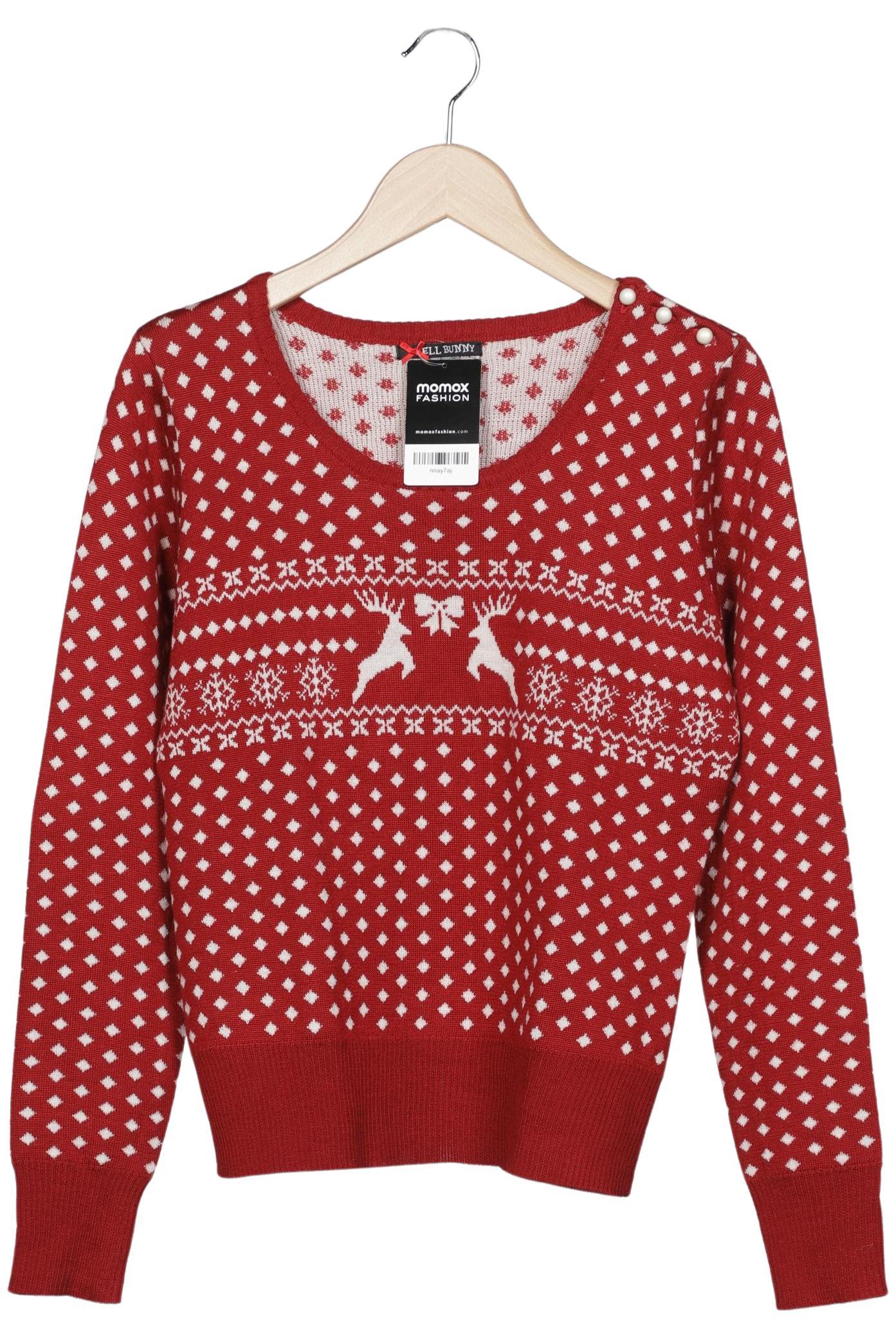 

Hell Bunny Damen Pullover, rot, Gr. 42