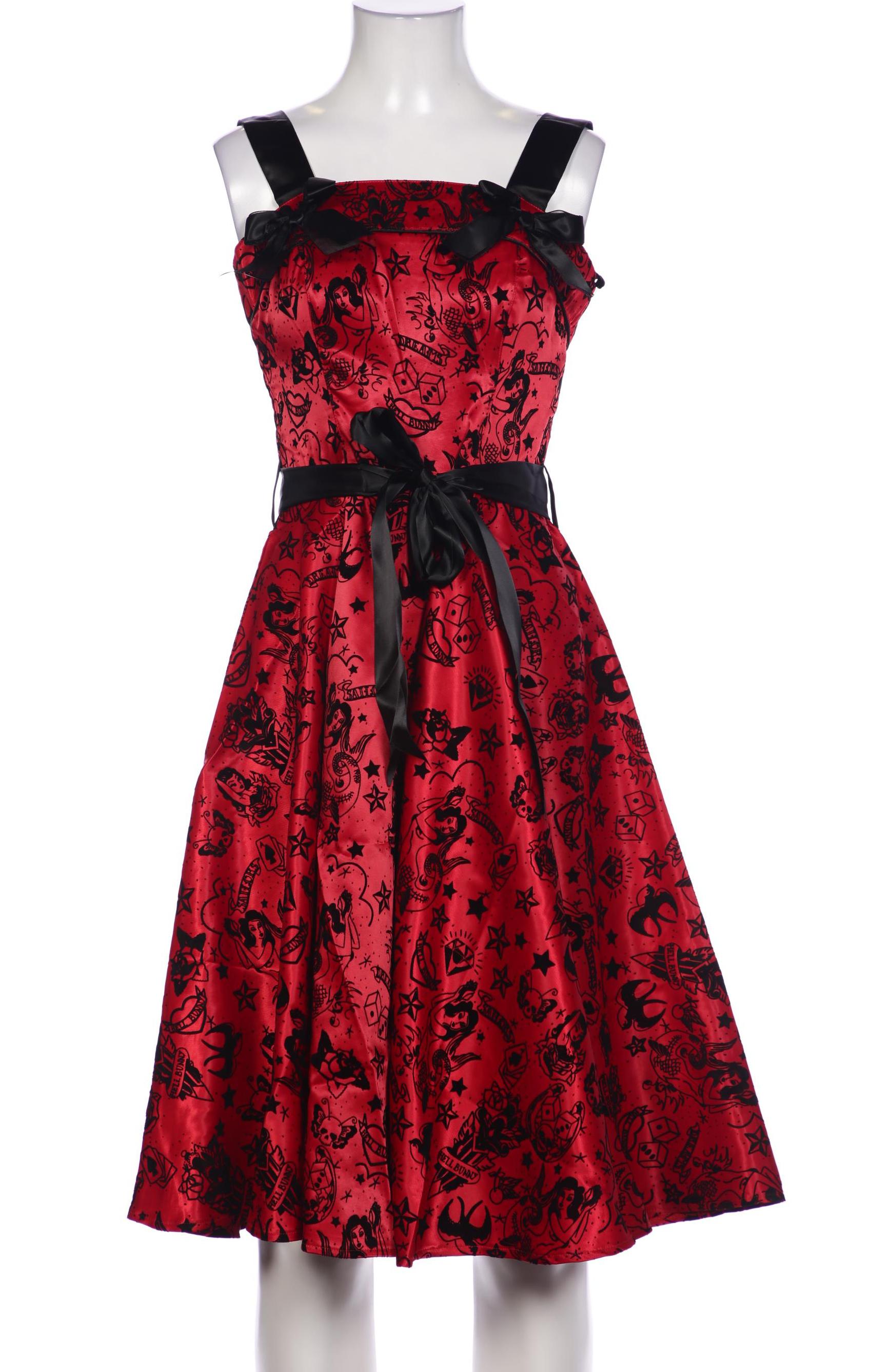 

Hell Bunny Damen Kleid, rot, Gr. 36