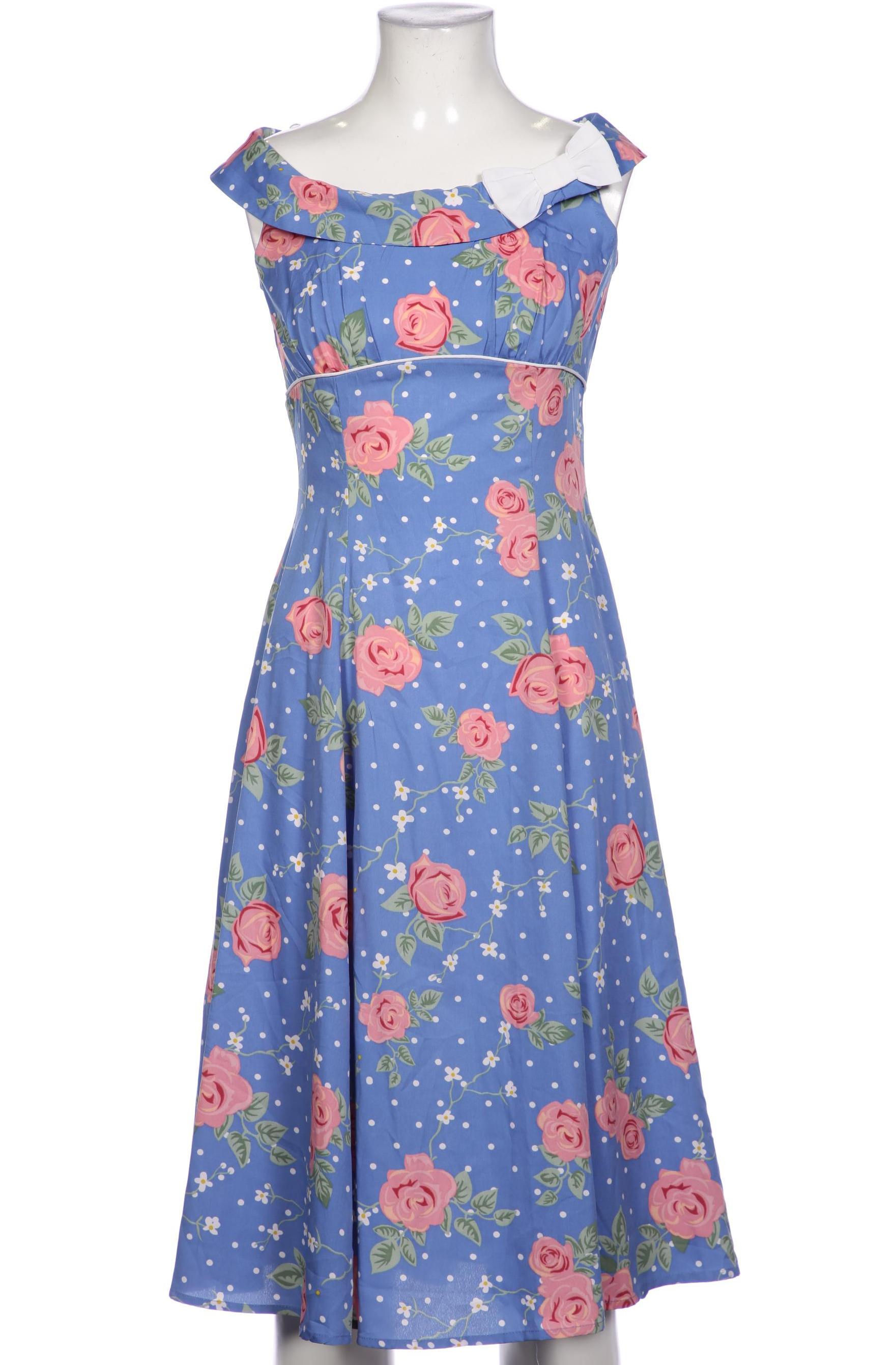 

Hell Bunny Damen Kleid, blau