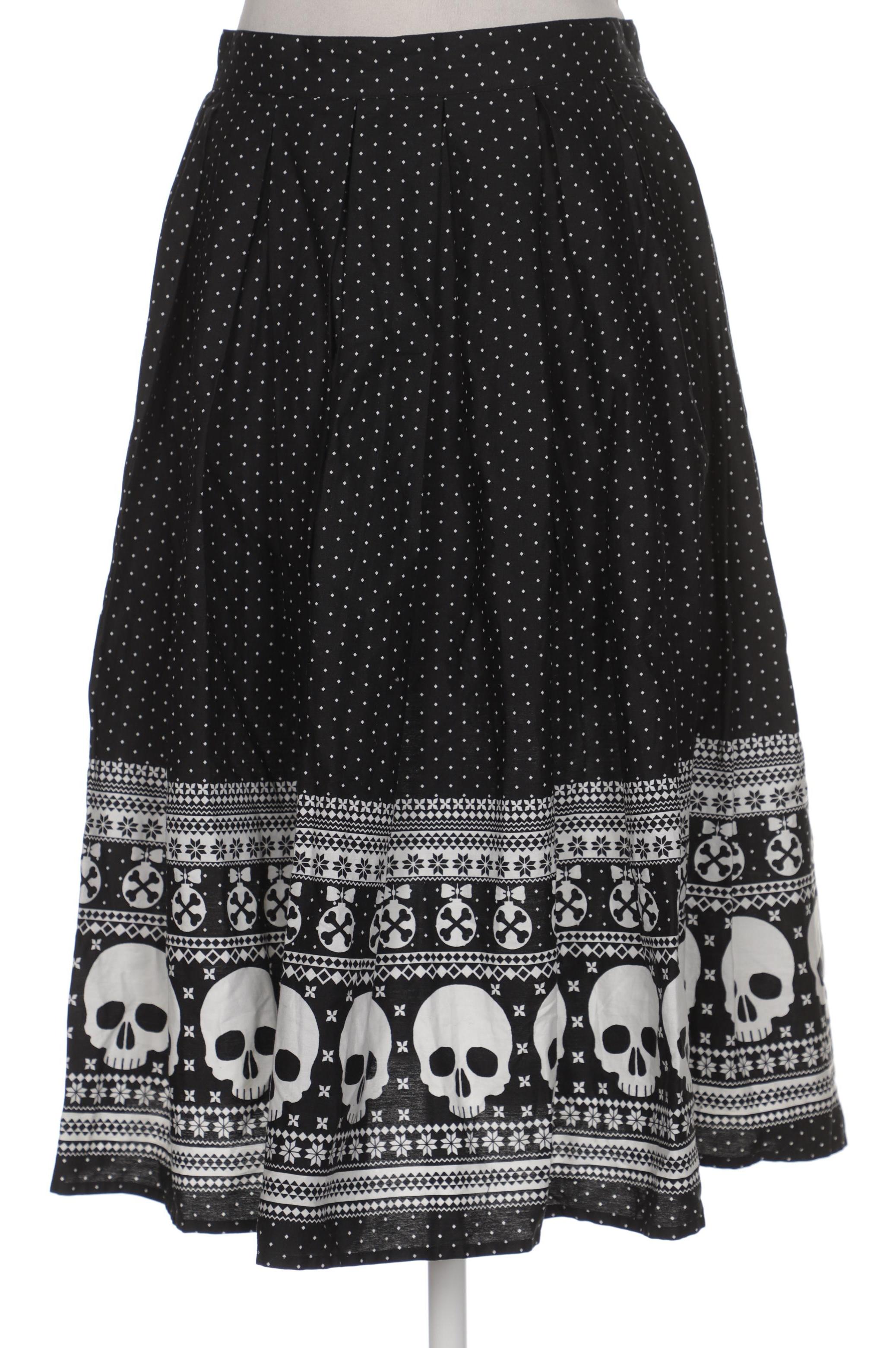 

Hell Bunny Damen Rock, schwarz, Gr. 34