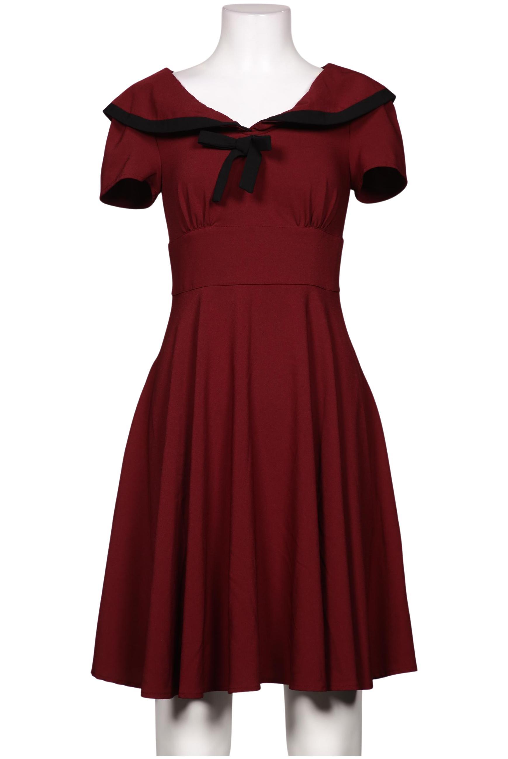

Hell Bunny Damen Kleid, bordeaux, Gr. 34