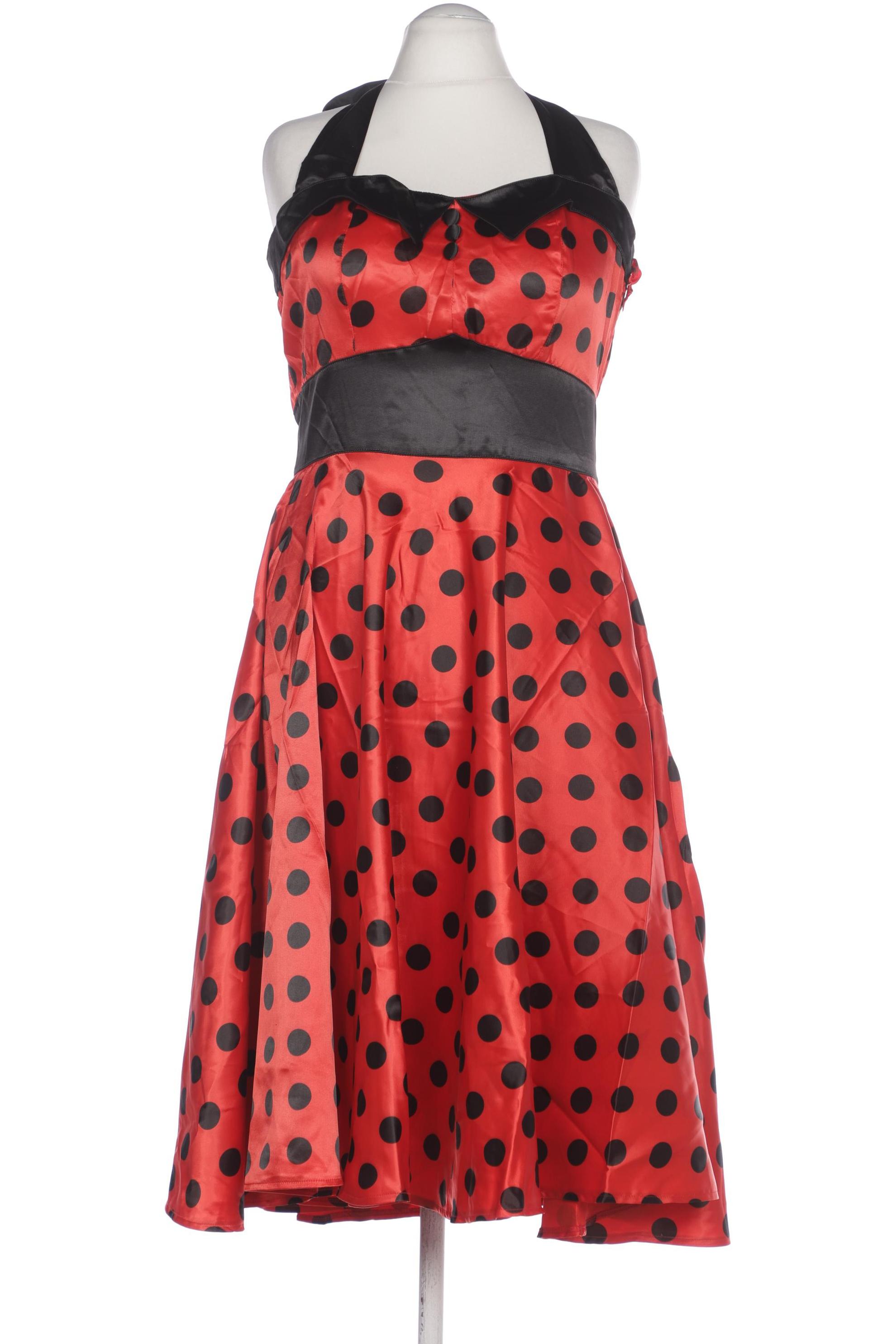 

Hell Bunny Damen Kleid, rot, Gr. 46