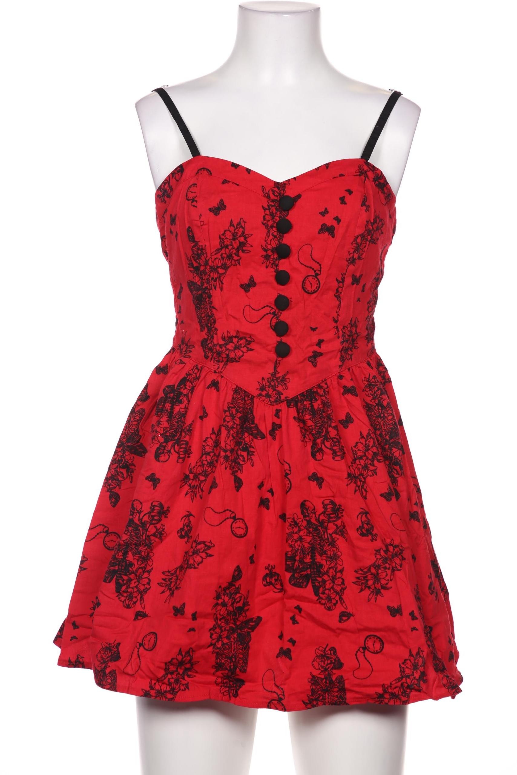 

Hell Bunny Damen Kleid, rot, Gr. 36