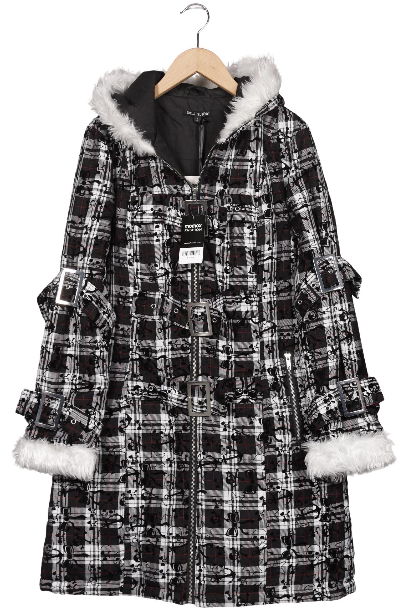 

Hell Bunny Damen Mantel, schwarz, Gr. 36