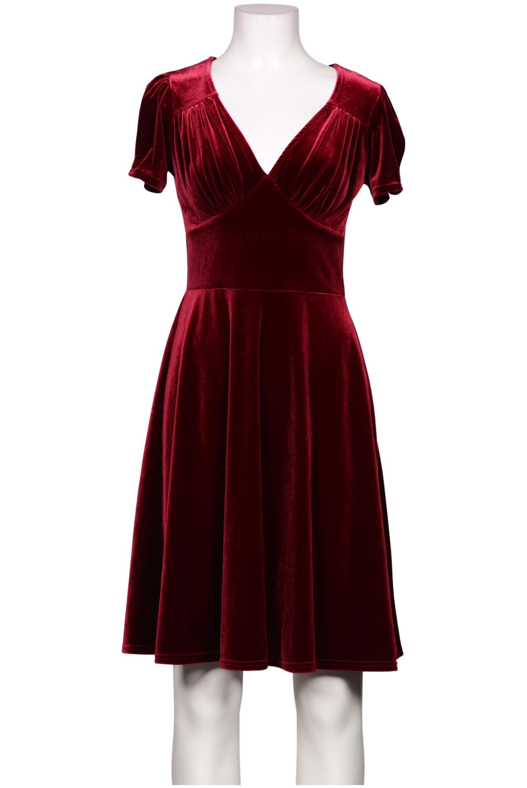 

Hell Bunny Damen Kleid, bordeaux, Gr. 30