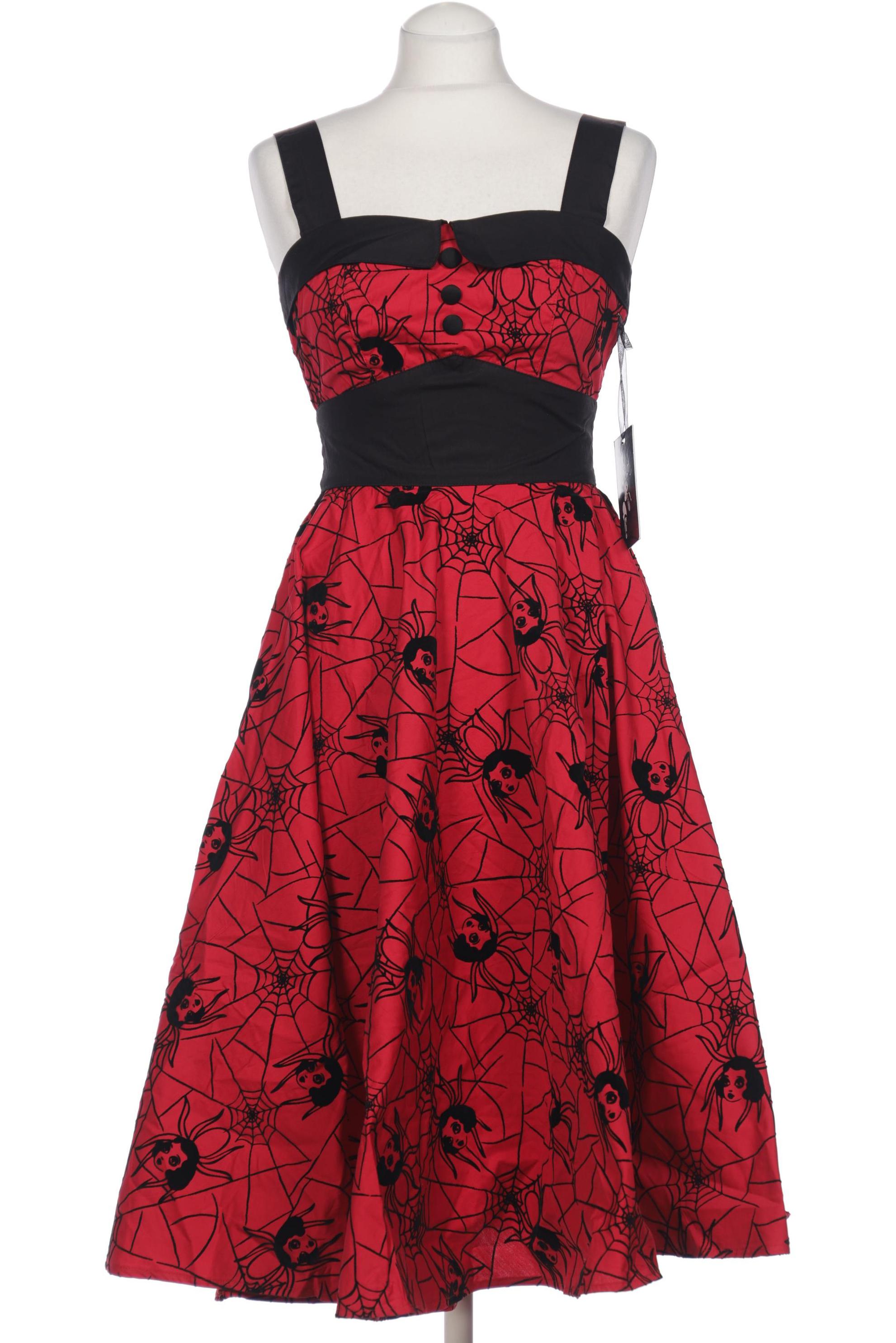 

Hell Bunny Damen Kleid, rot, Gr. 34