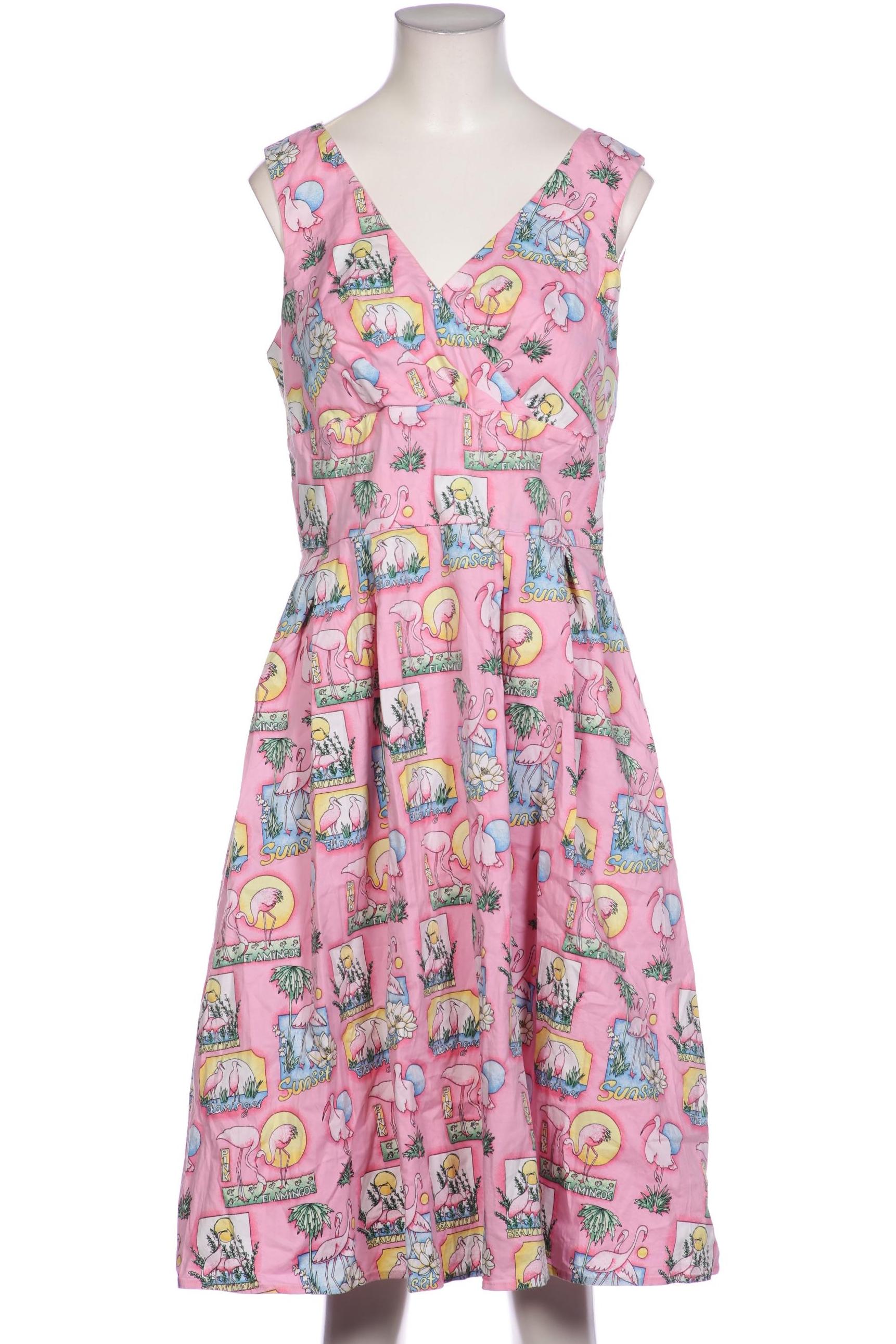 

Hell Bunny Damen Kleid, pink, Gr. 38