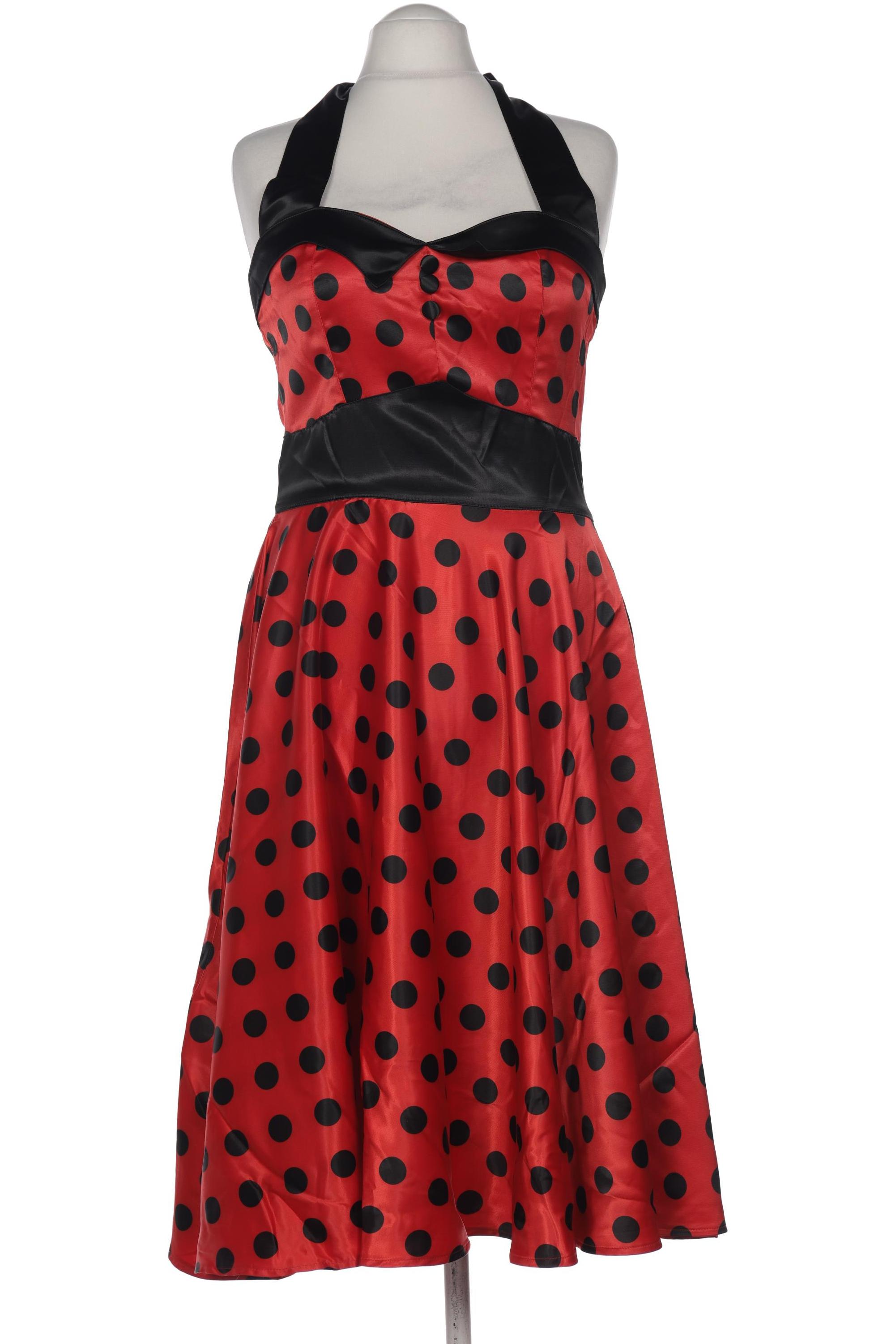 

Hell Bunny Damen Kleid, rot, Gr. 46