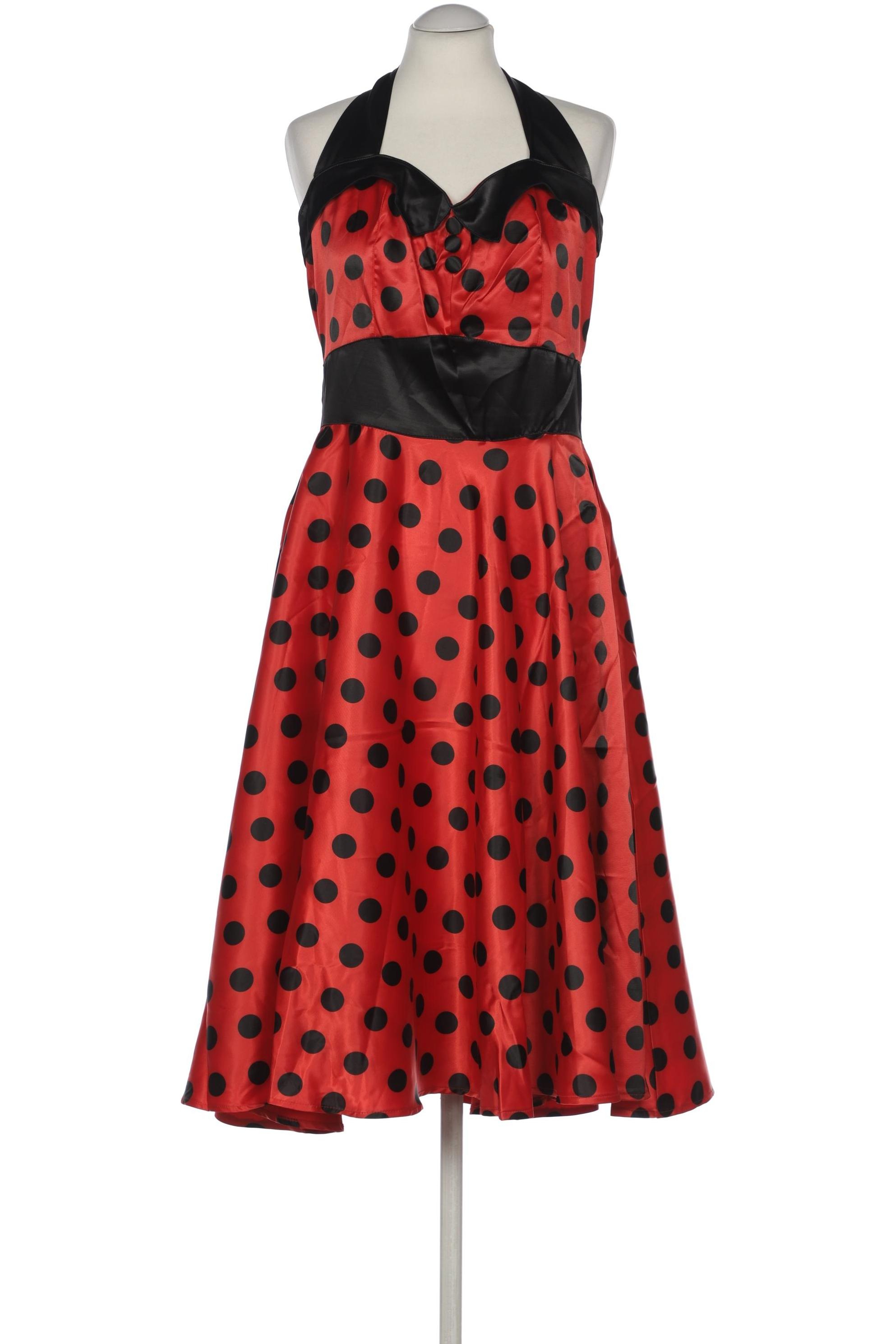 

Hell Bunny Damen Kleid, rot, Gr. 46