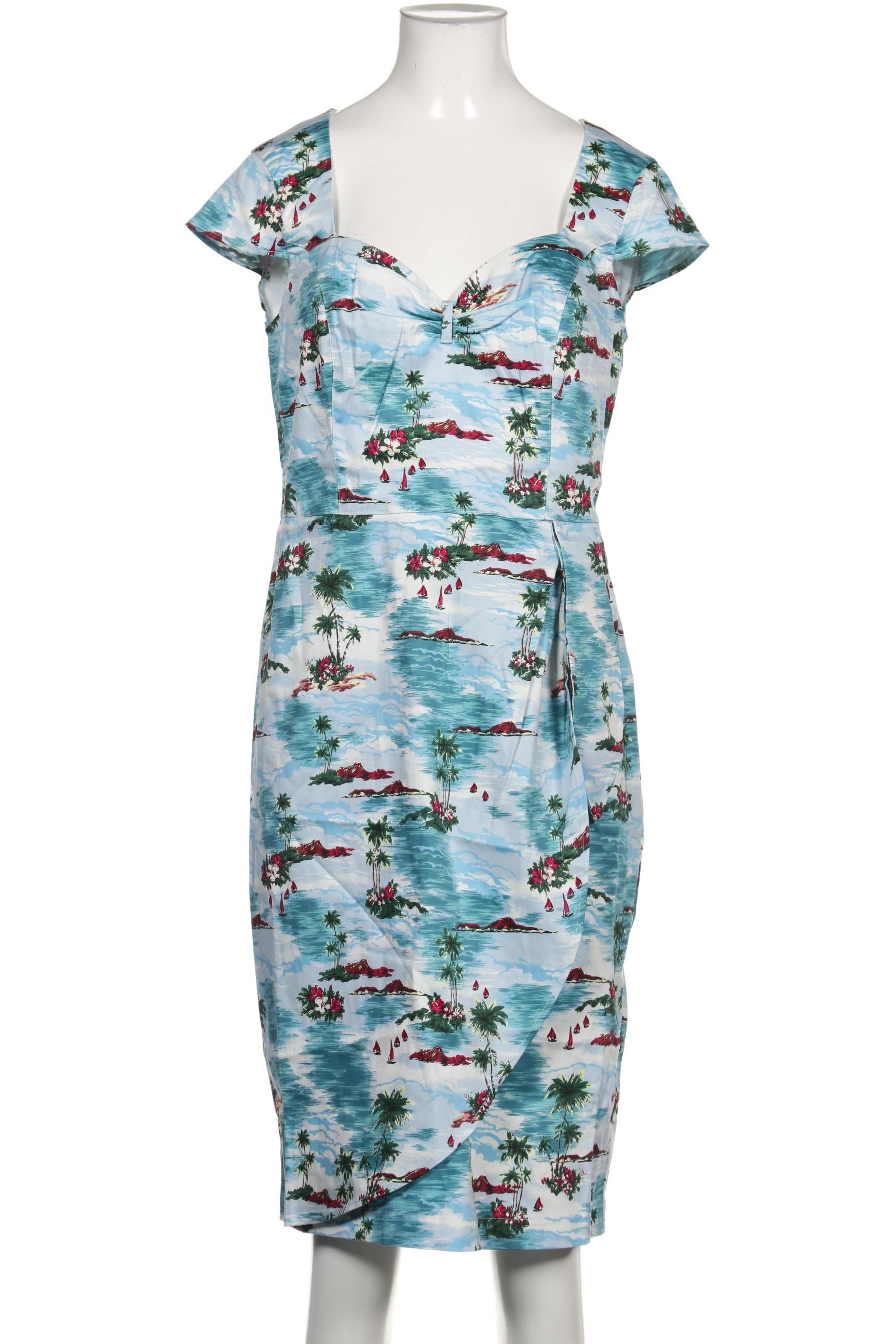 

Hell Bunny Damen Kleid, hellblau, Gr. 38
