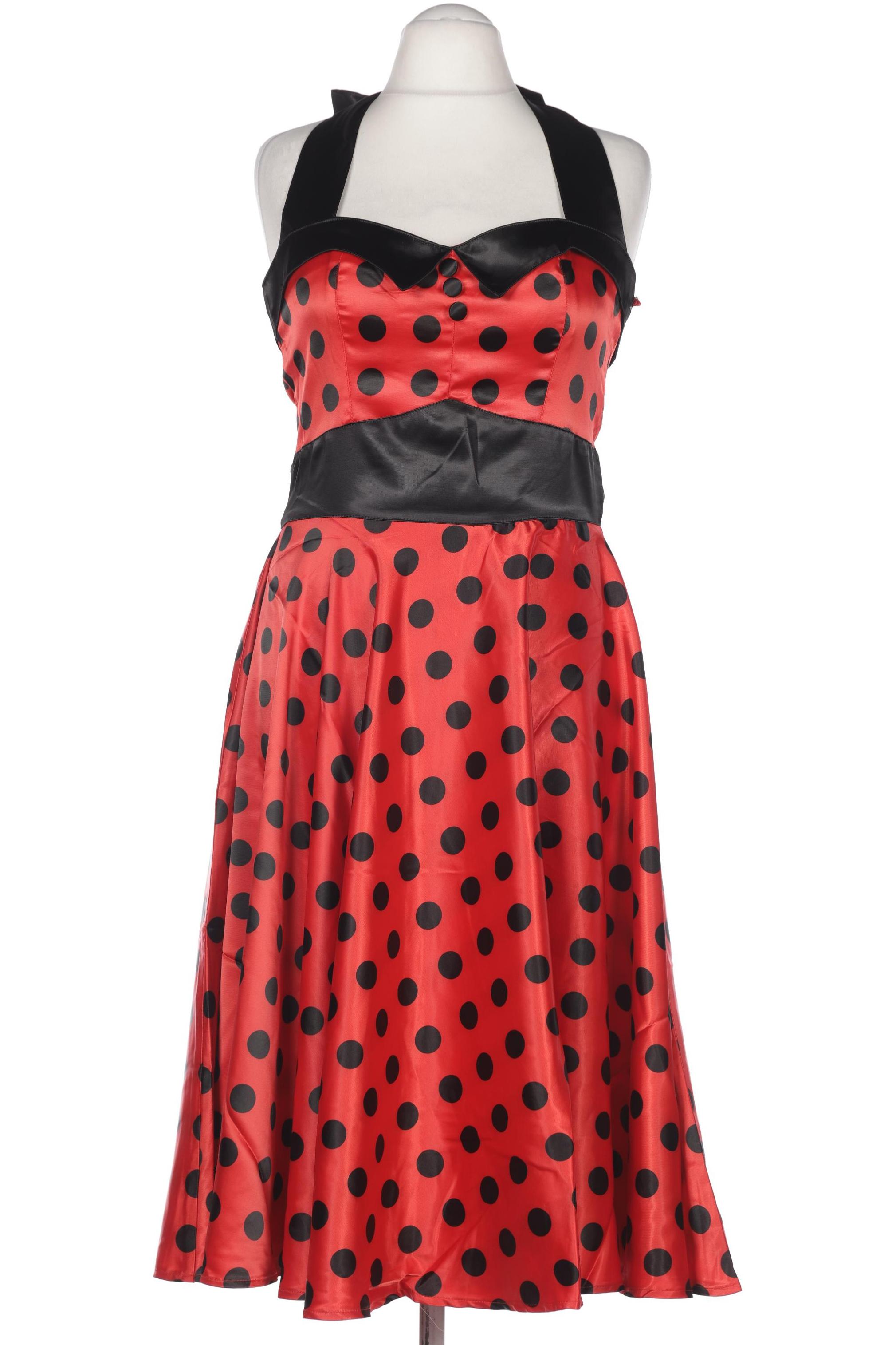 

Hell Bunny Damen Kleid, rot, Gr. 46