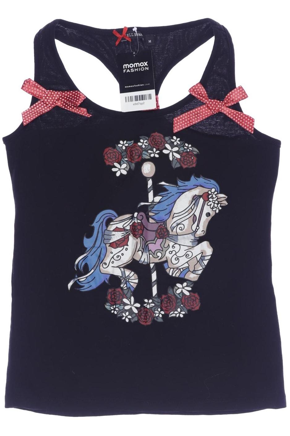 

Hell Bunny Damen Top, schwarz, Gr. 38